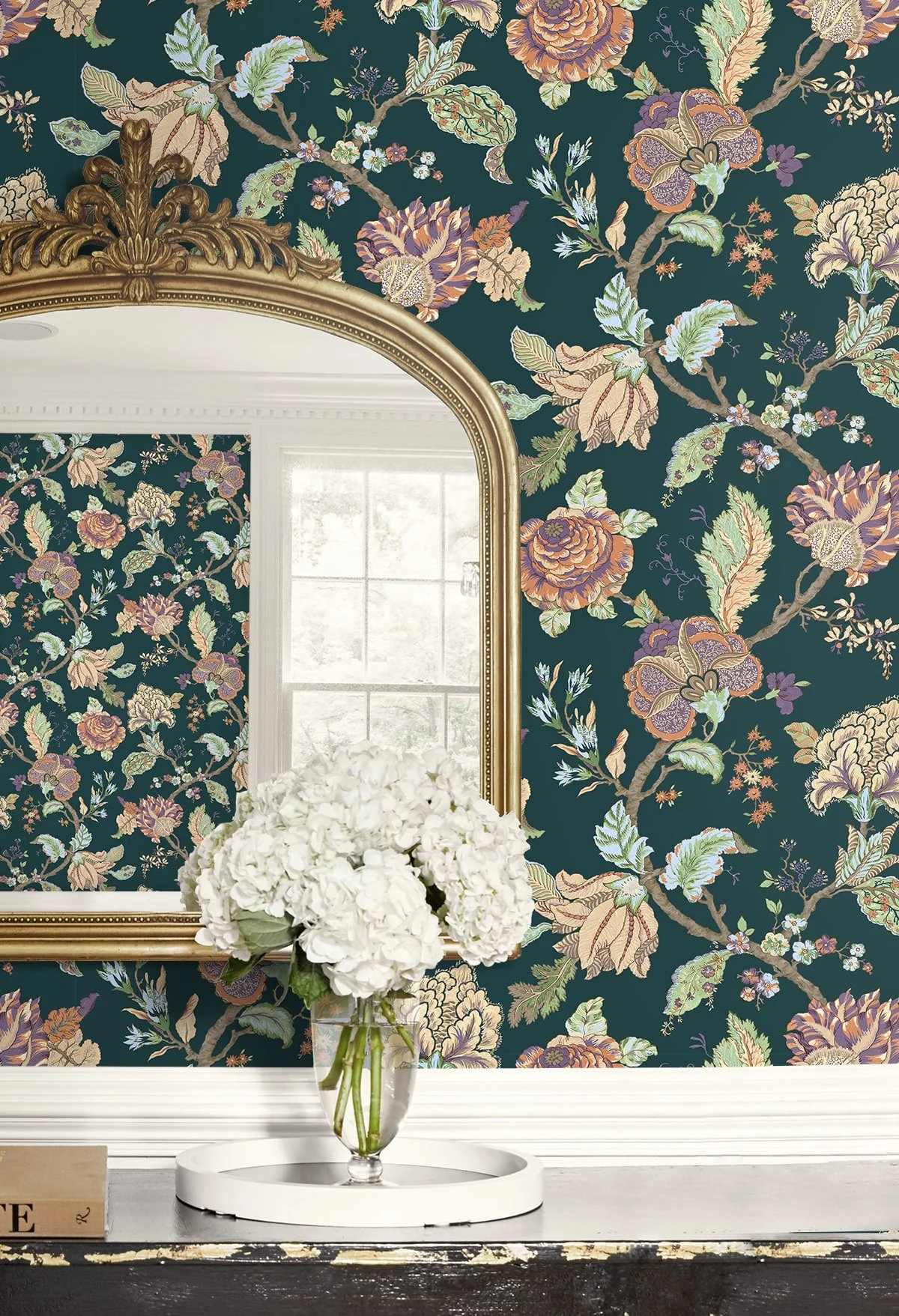 Lana Jacobean Floral Prepasted Wallpaper - Image 29