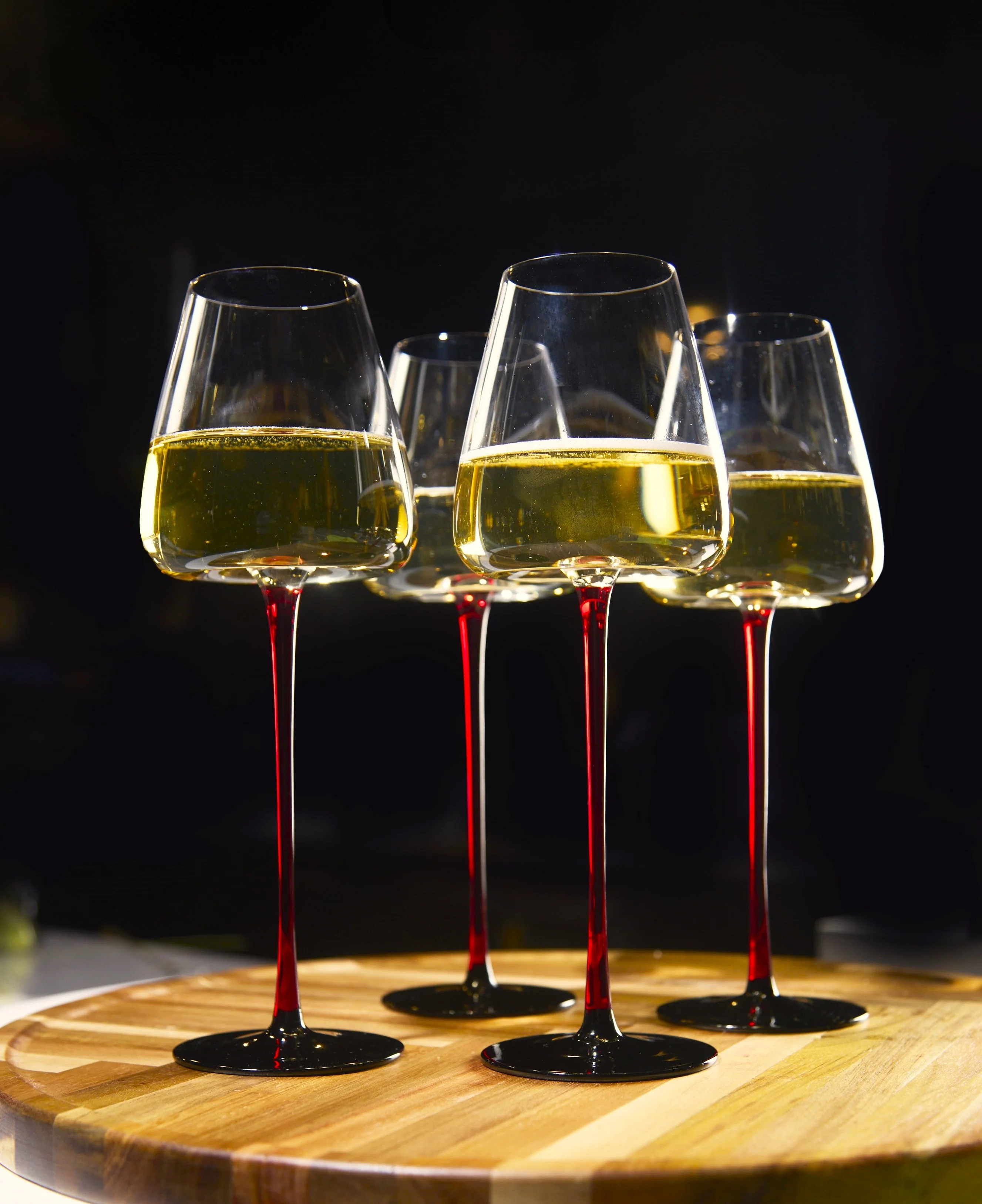 Large Concave Wine Glasses - 16oz - Image 8