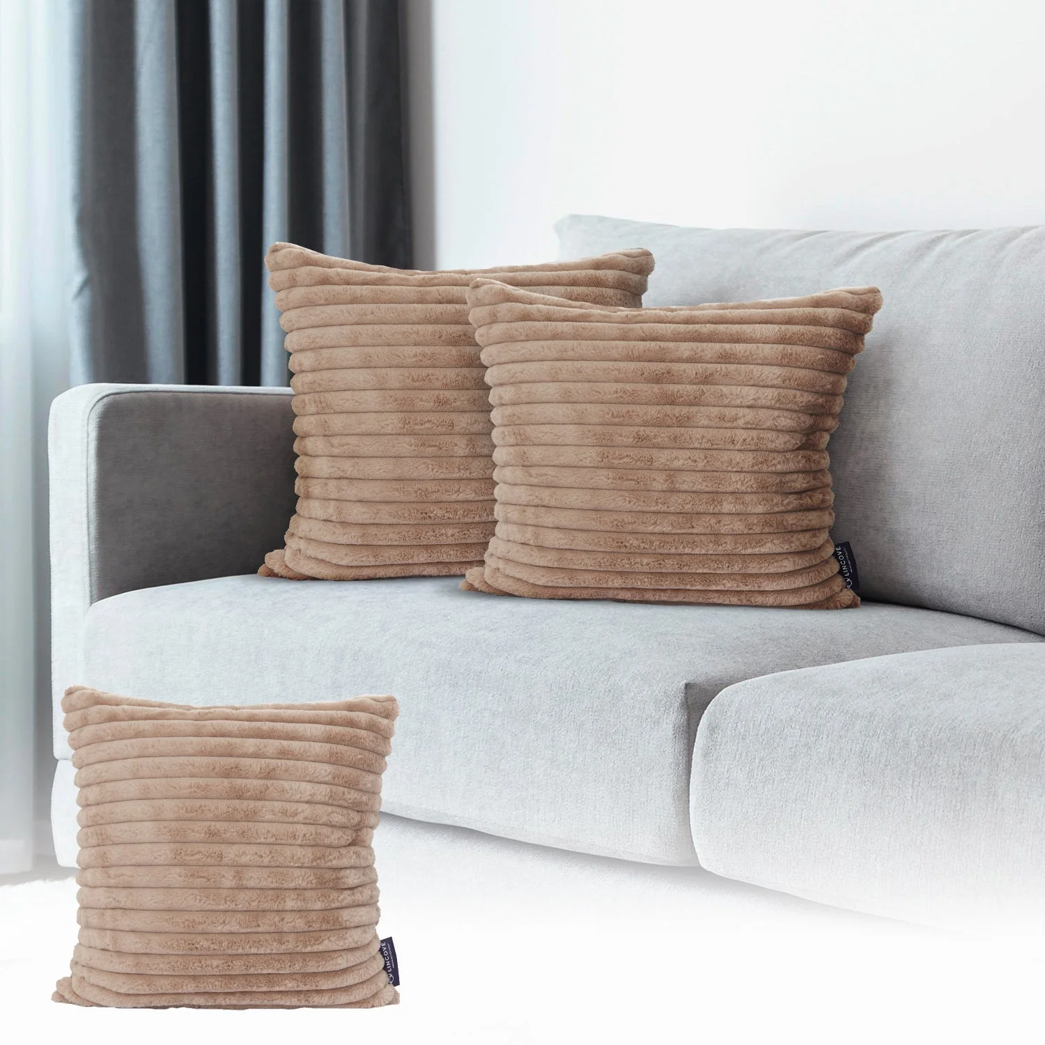Accent Pillow Covers with Inserts Included - Image 7
