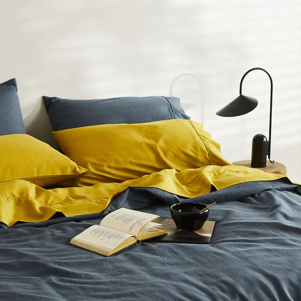 Linen + Bamboo Duvet Cover - Image 7