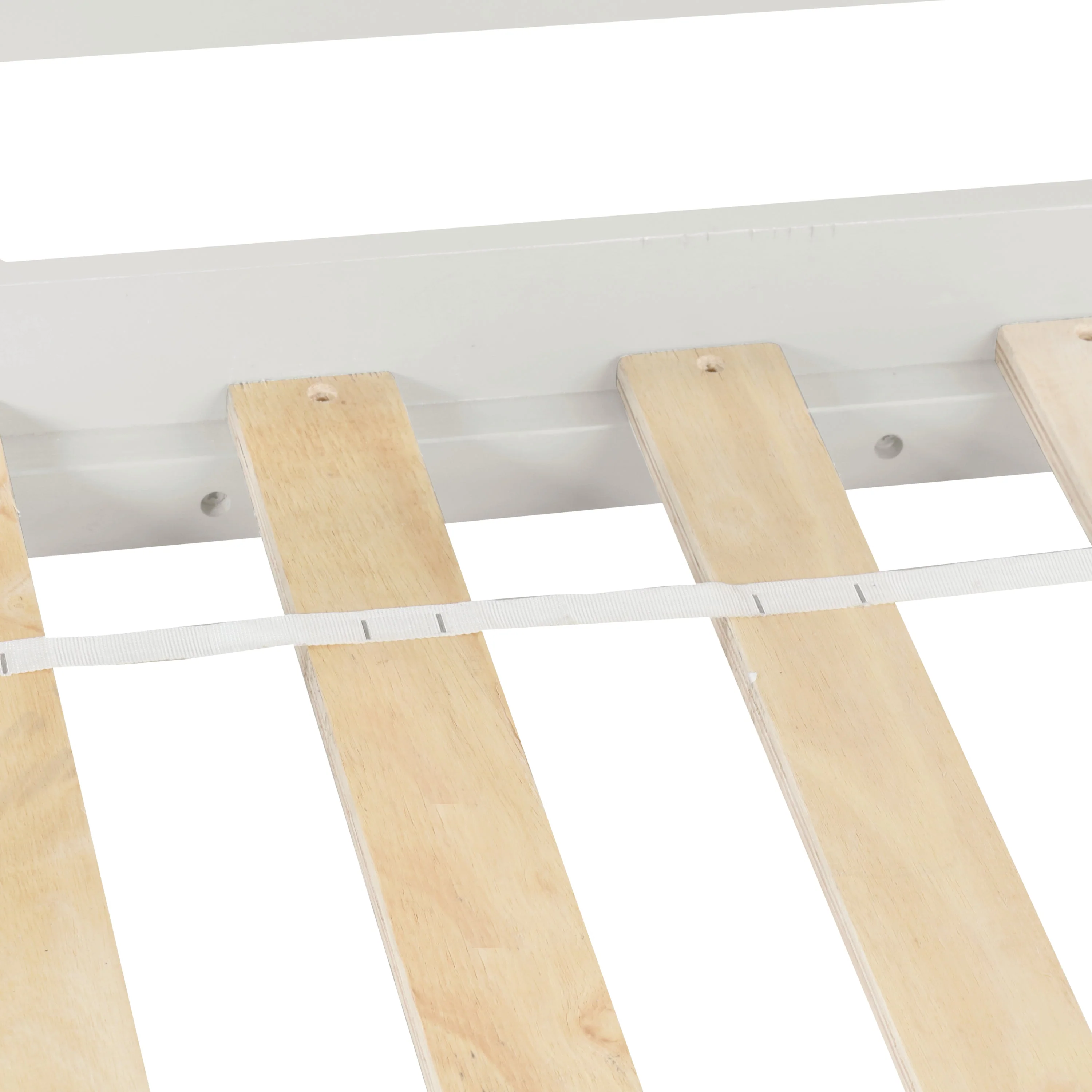 Loft Bed with Staircase - White - Image 7