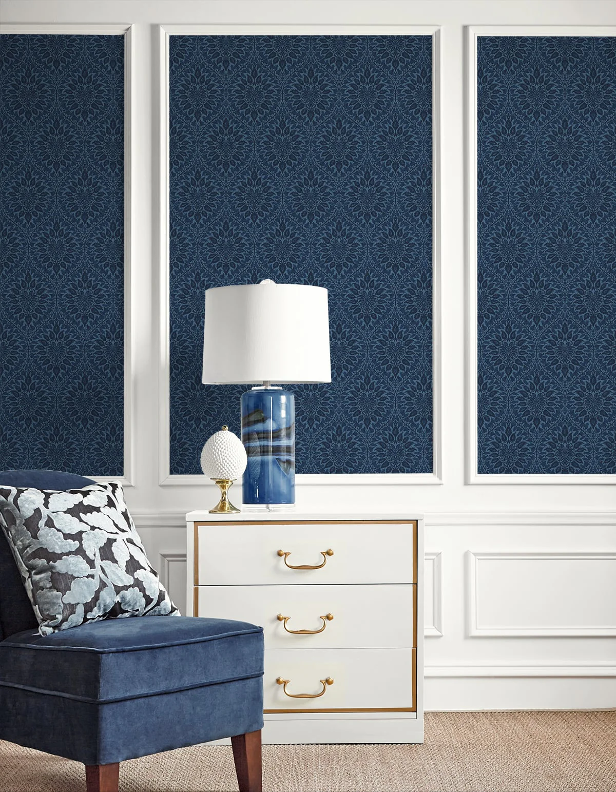 Luna Ogee Vintage Unpasted Wallpaper - Image 17