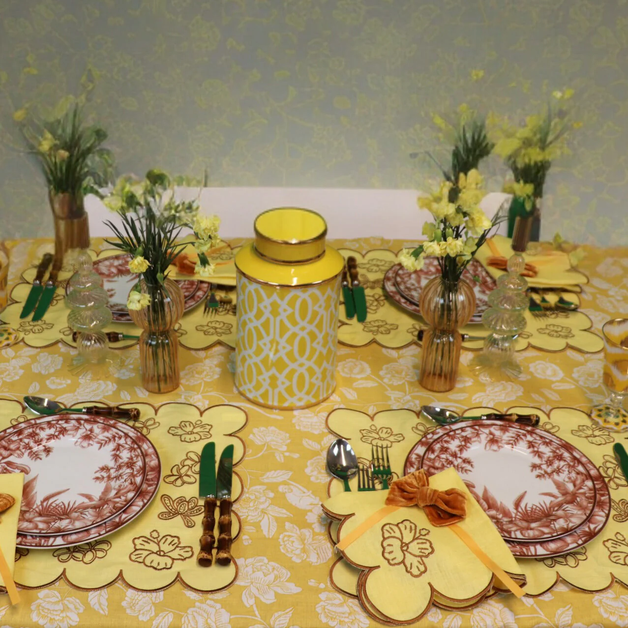Marigold Flora Parlour Tablecloth - Image 7