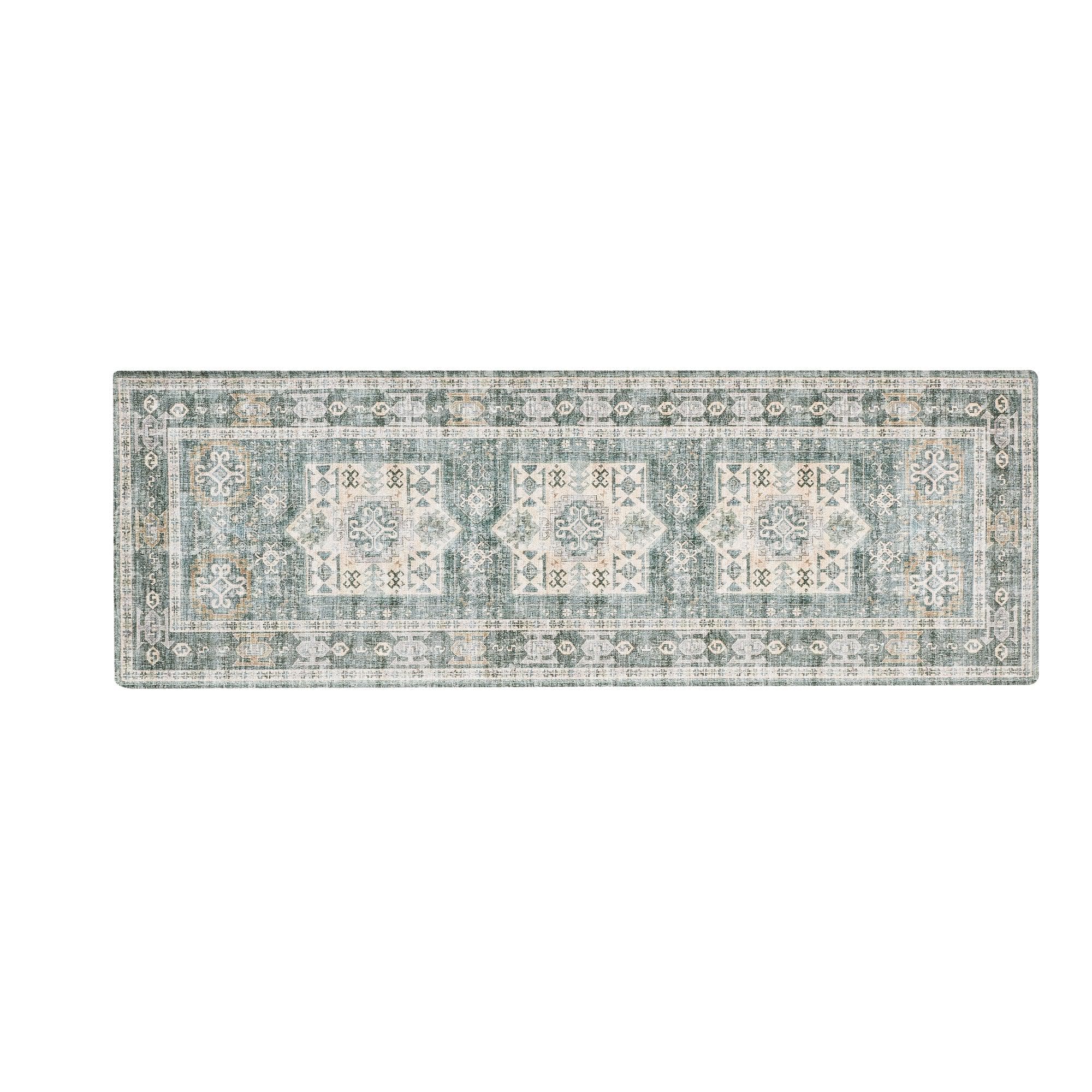 Medallion Machine Washable Accent Runner 2'4" x 7' - Nava Collection - Image 2
