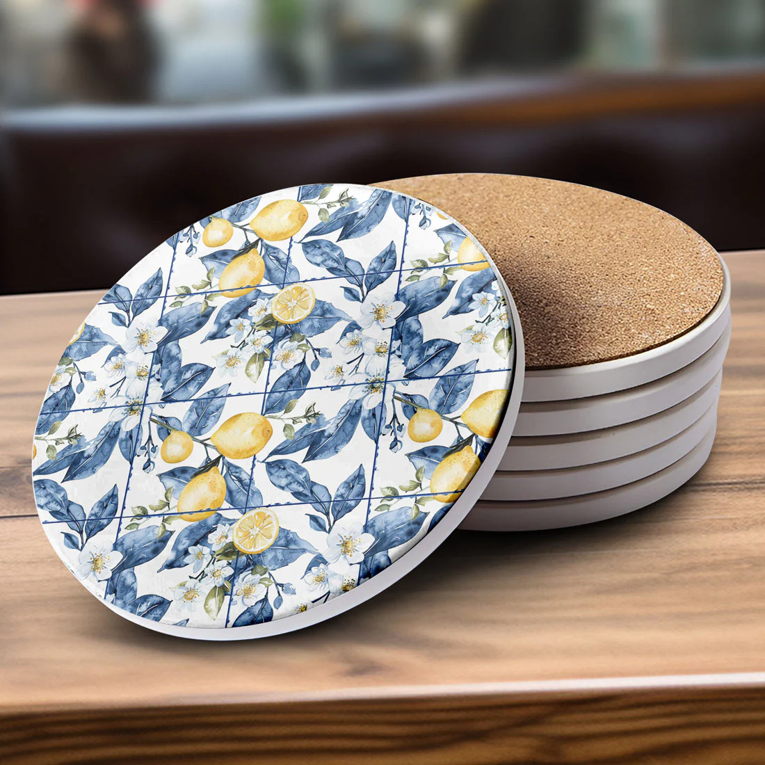 Mediterranean Lemon Coasters - Image 37