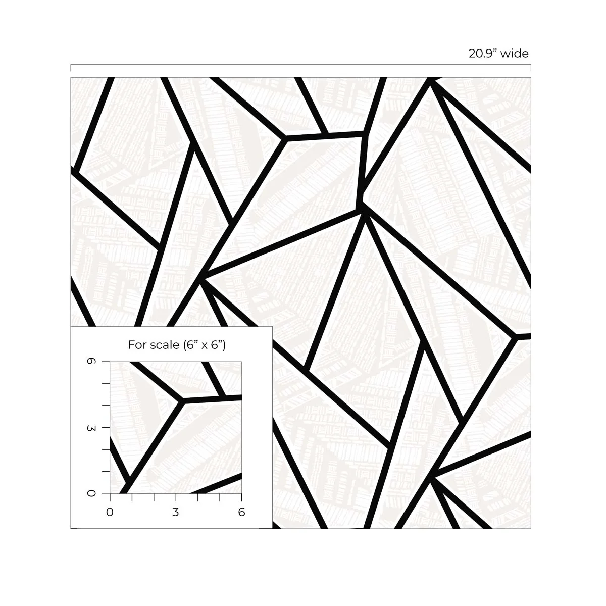 Metro Vector Geometric Unpasted Wallpaper - Image 4