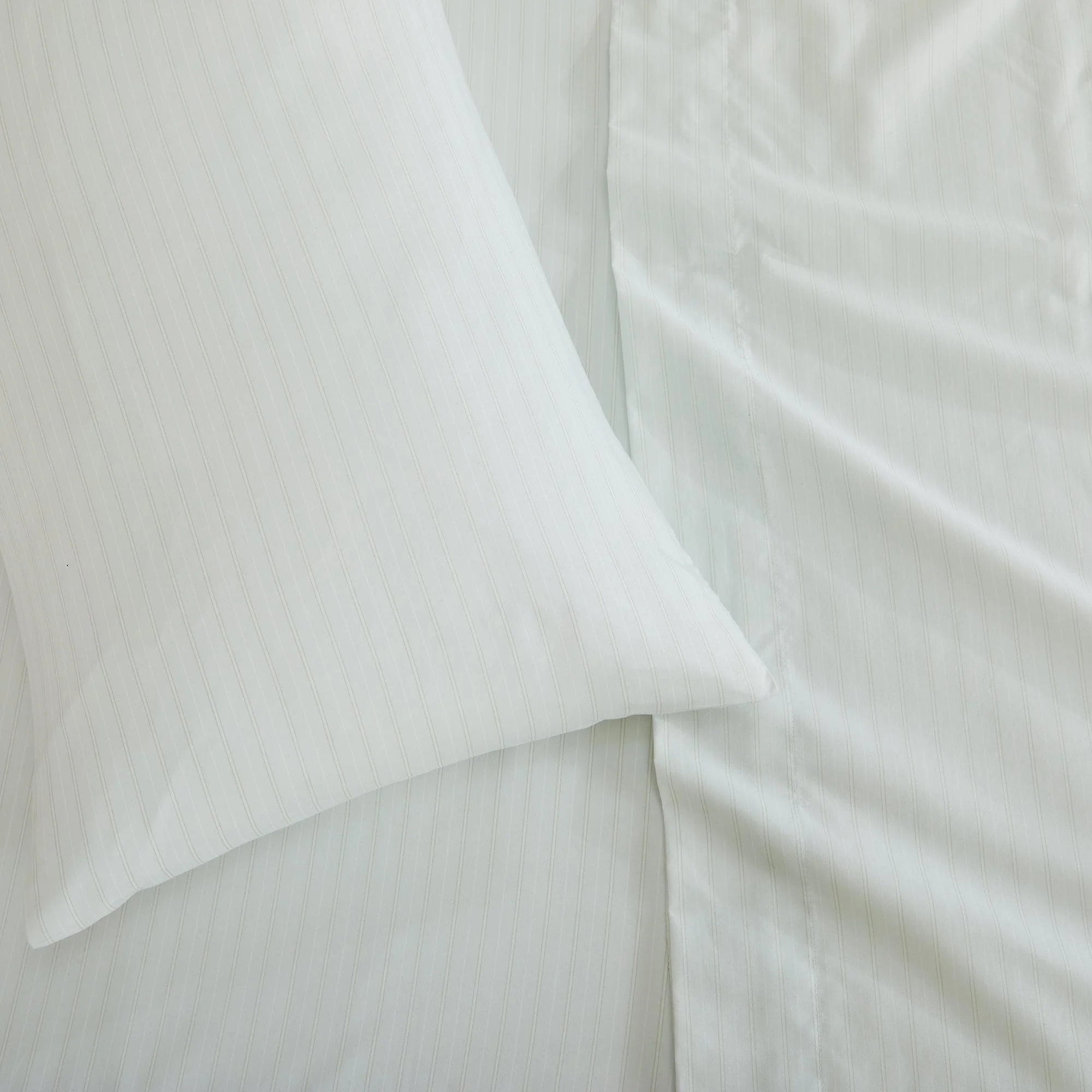 Microfiber Stripe Sheet Set - Adeline Collection - Image 23