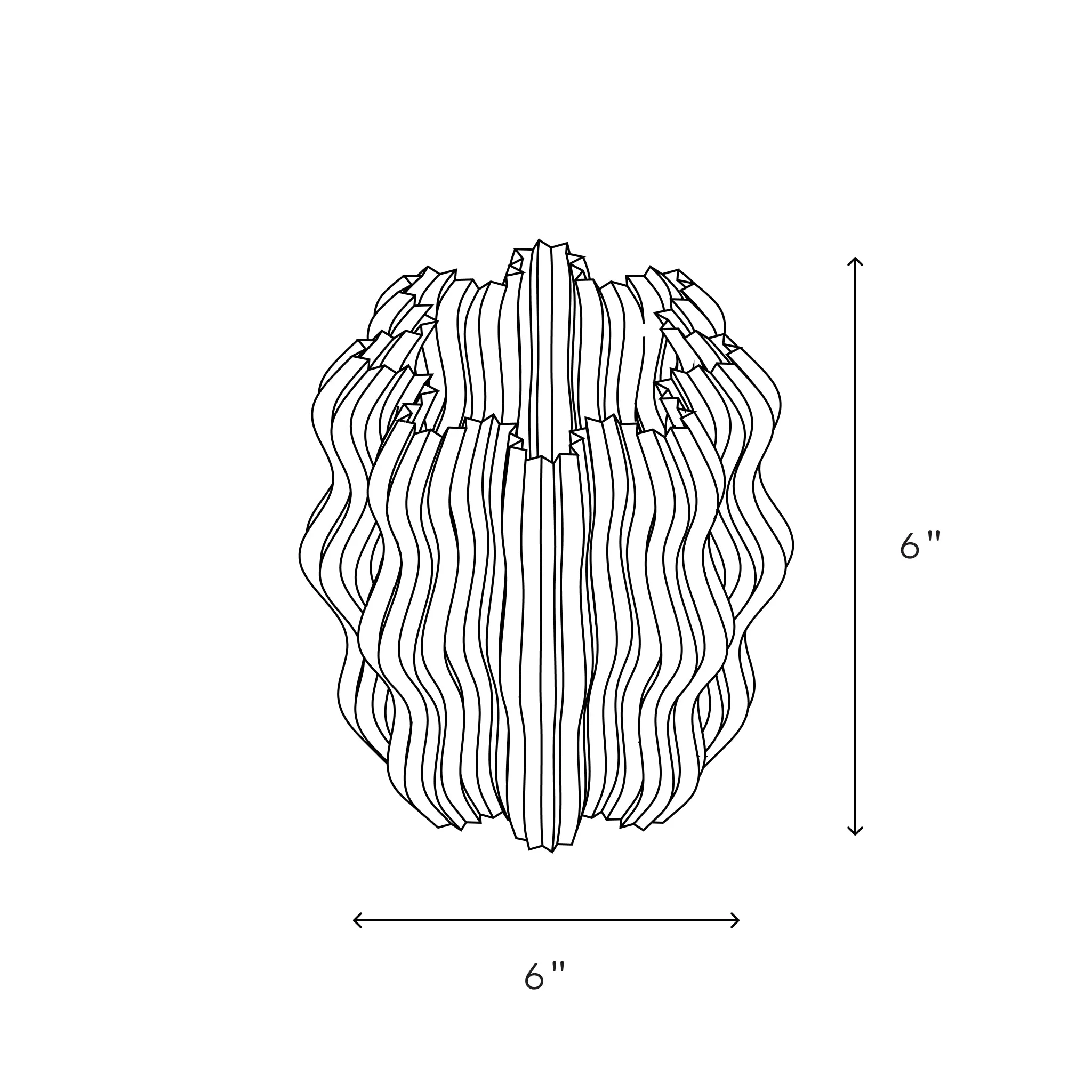 Mini Wavy Lamp - Image 9