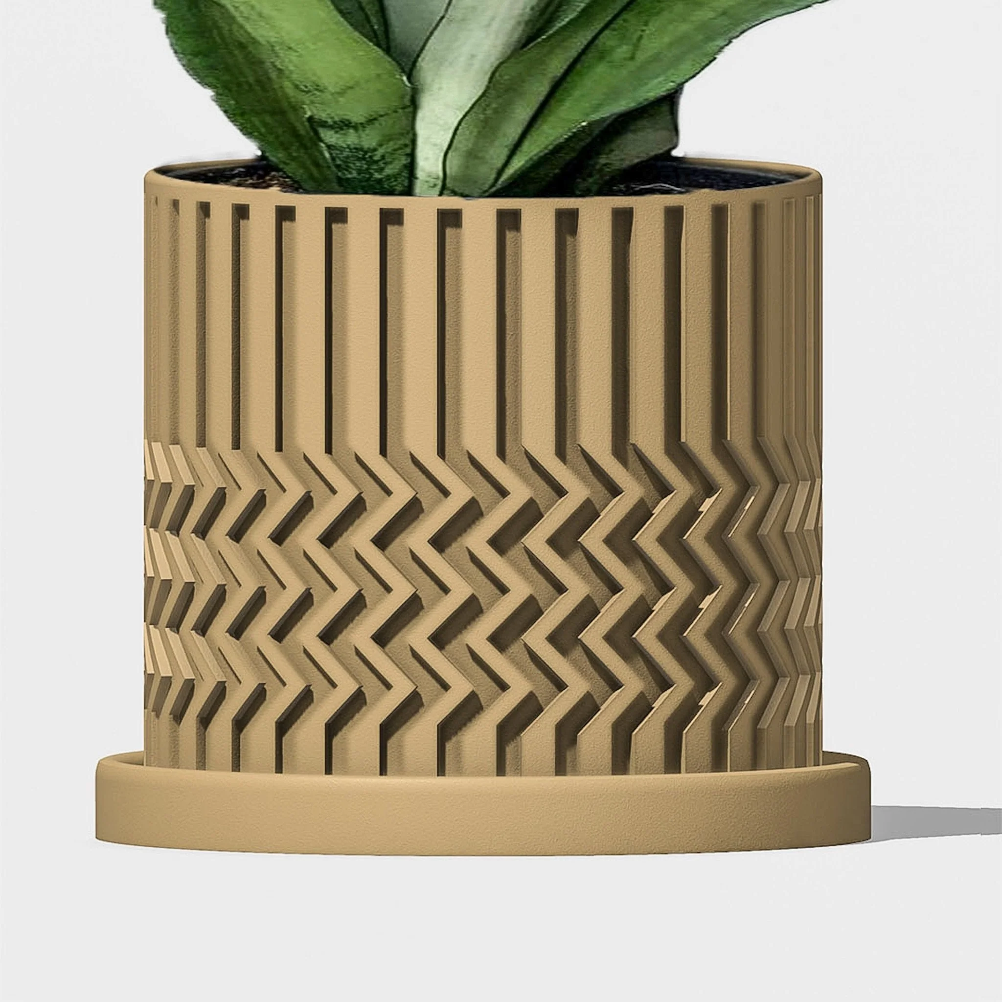 Minimalist Zig-Zag Planter - Image 12