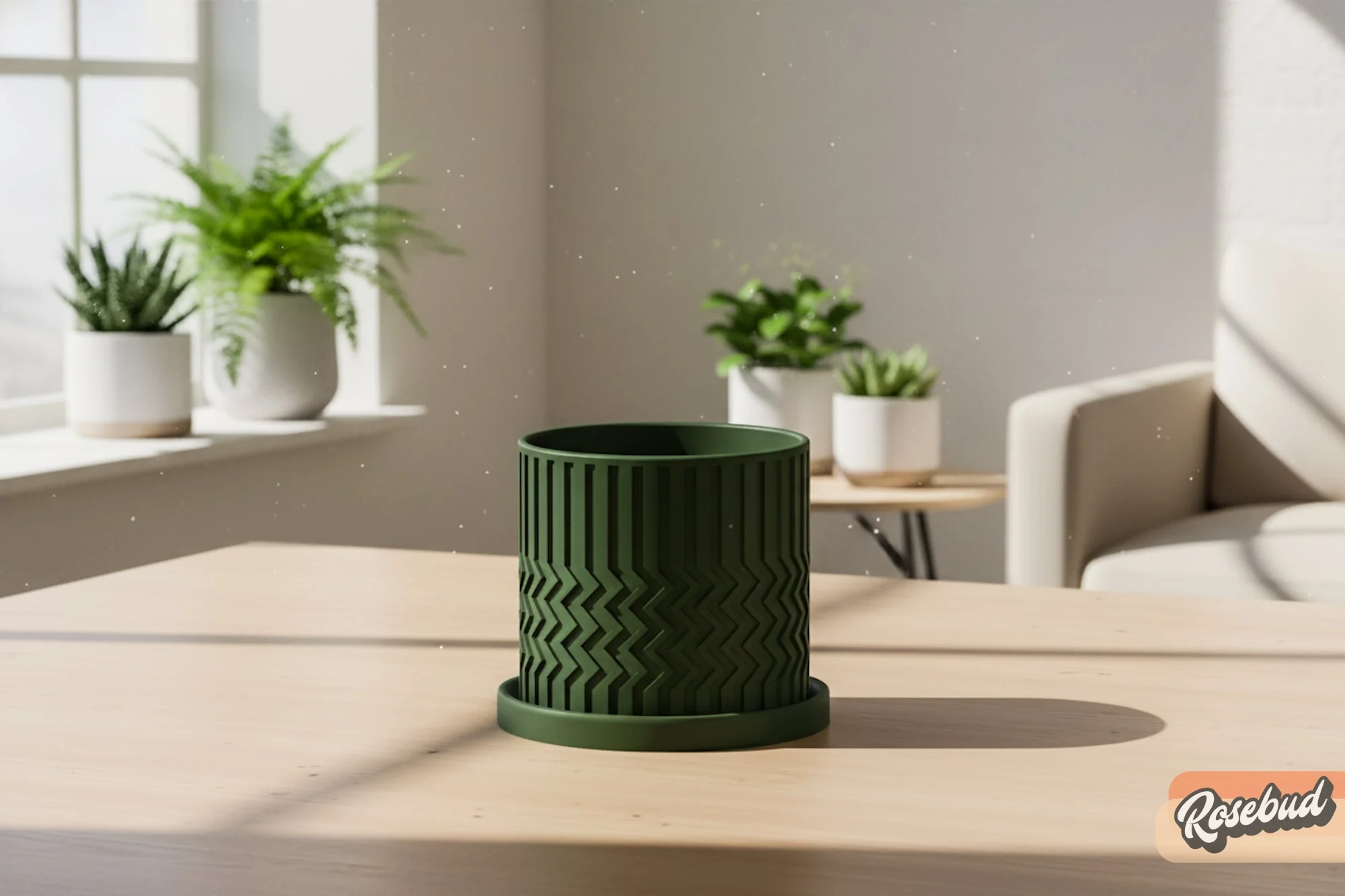 Minimalist Zig-Zag Planter - Image 16