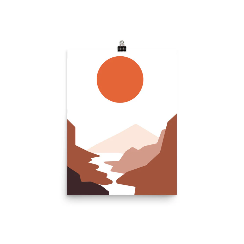 Modern Desert Travel Art Prints - Image 36