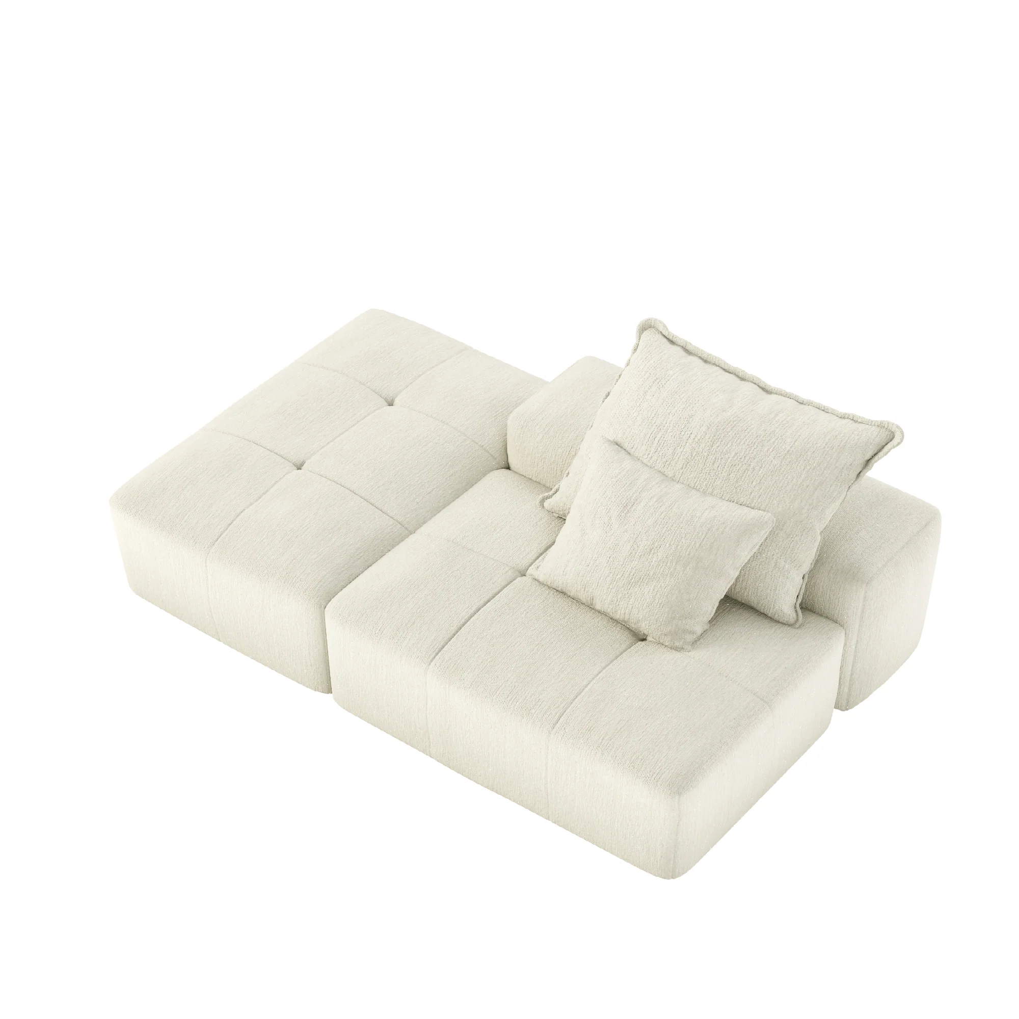 Modern Oversized Modular Sectional Sofa - Image 2