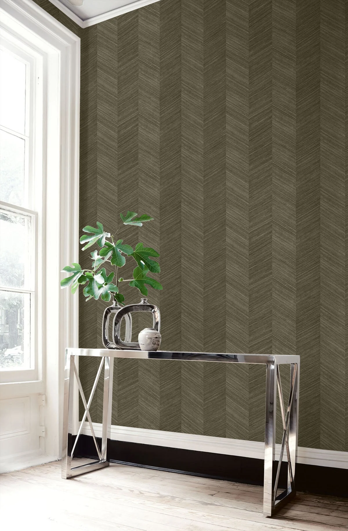 More Textures Chevy Hemp Embossed Vinyl Unpasted Wallpaper - Image 8