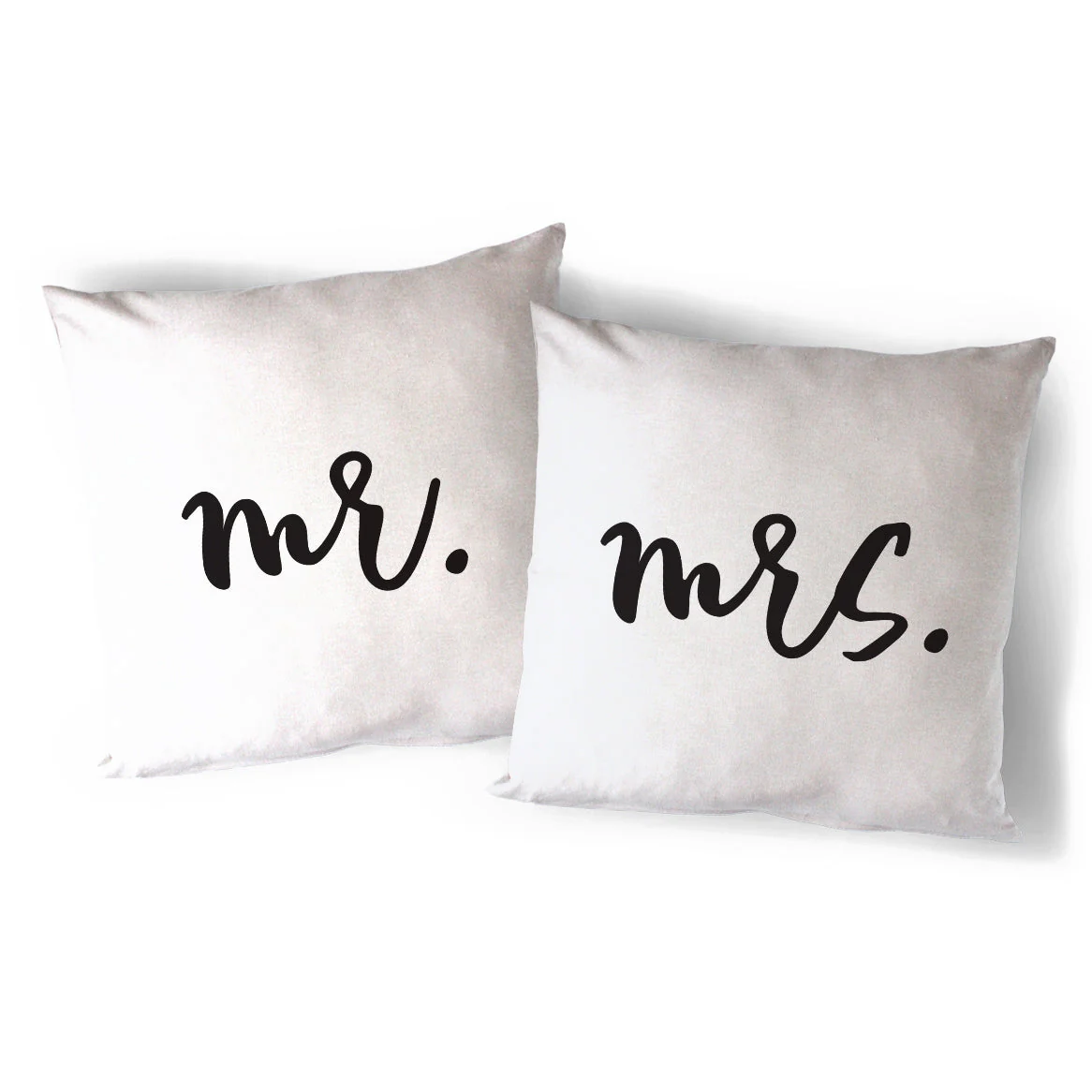 Mr. and Mrs. Pillow Covers, 2-Pack - Image 2