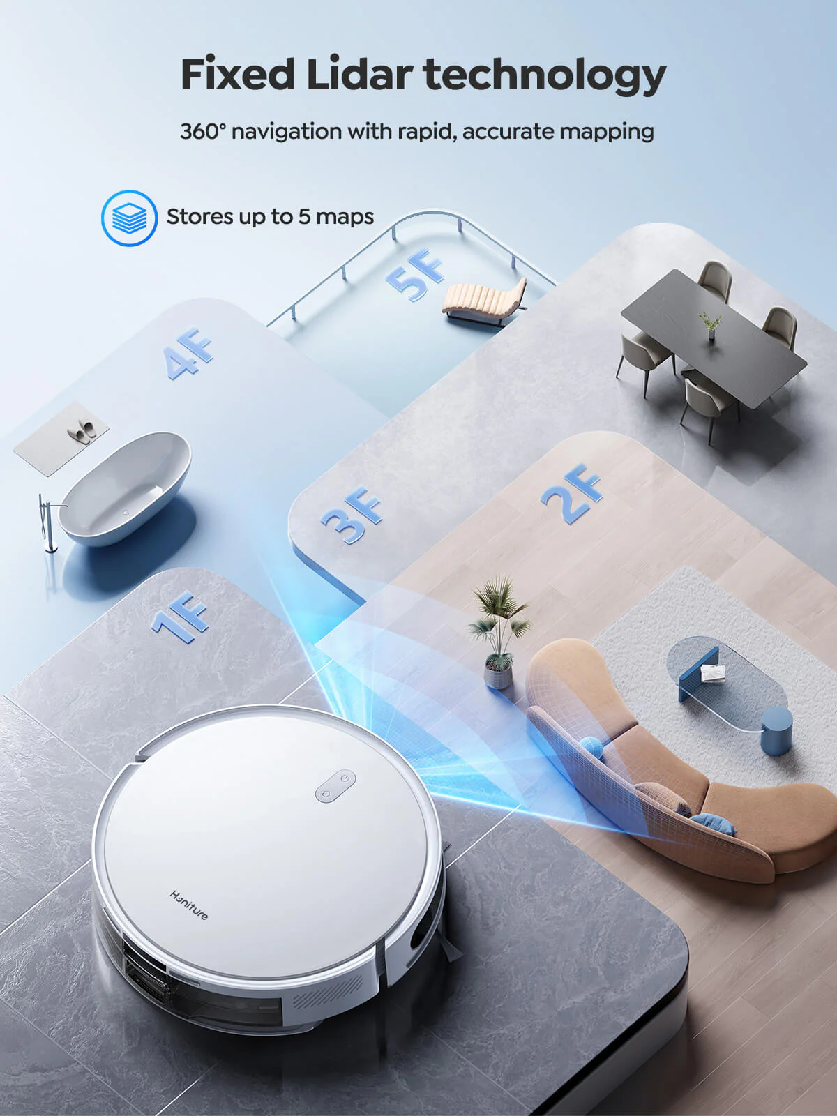 Honiture T10 Robot Vacuum - Image 4