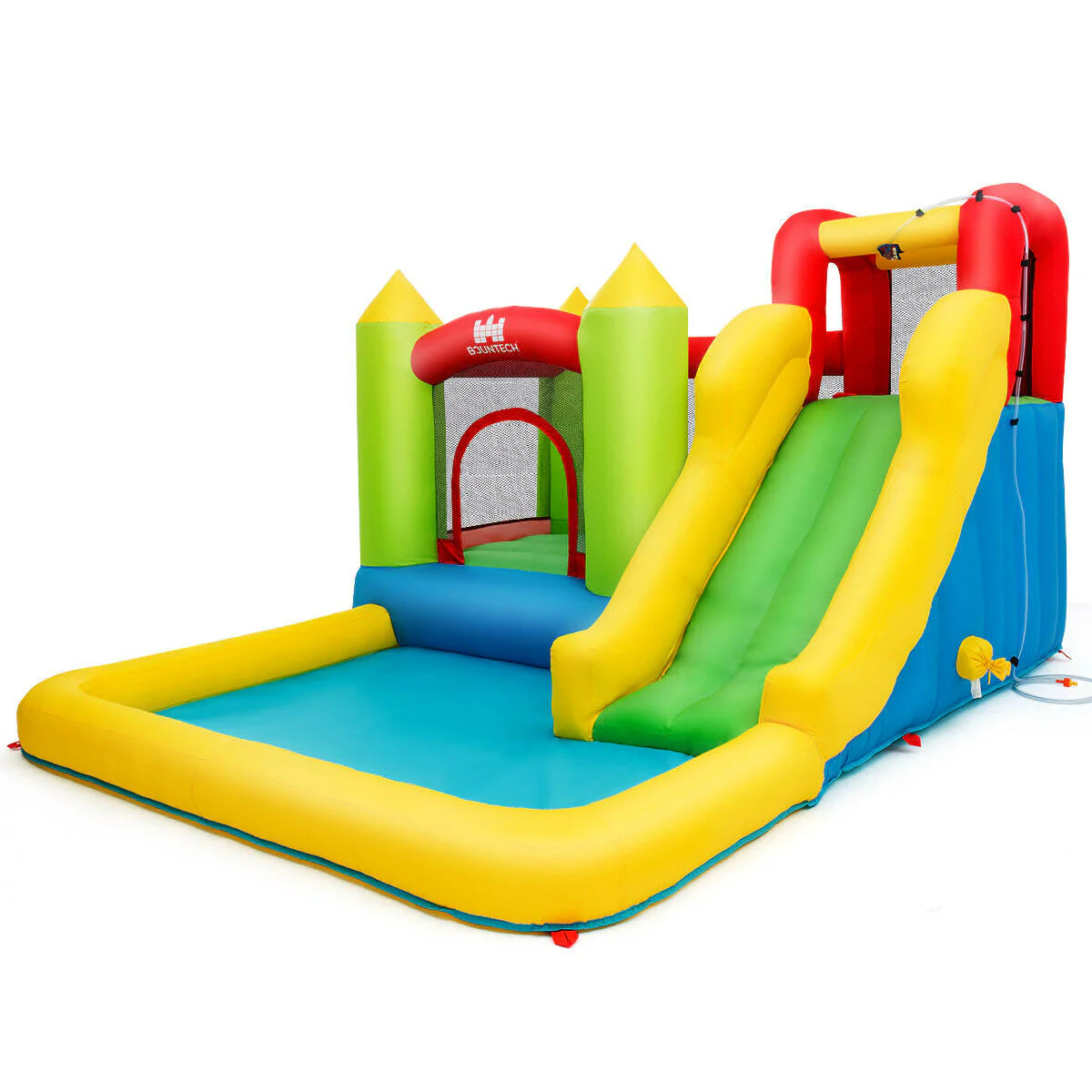 Outdoor Inflatable Bounce House with 480 W Blower - Image 4