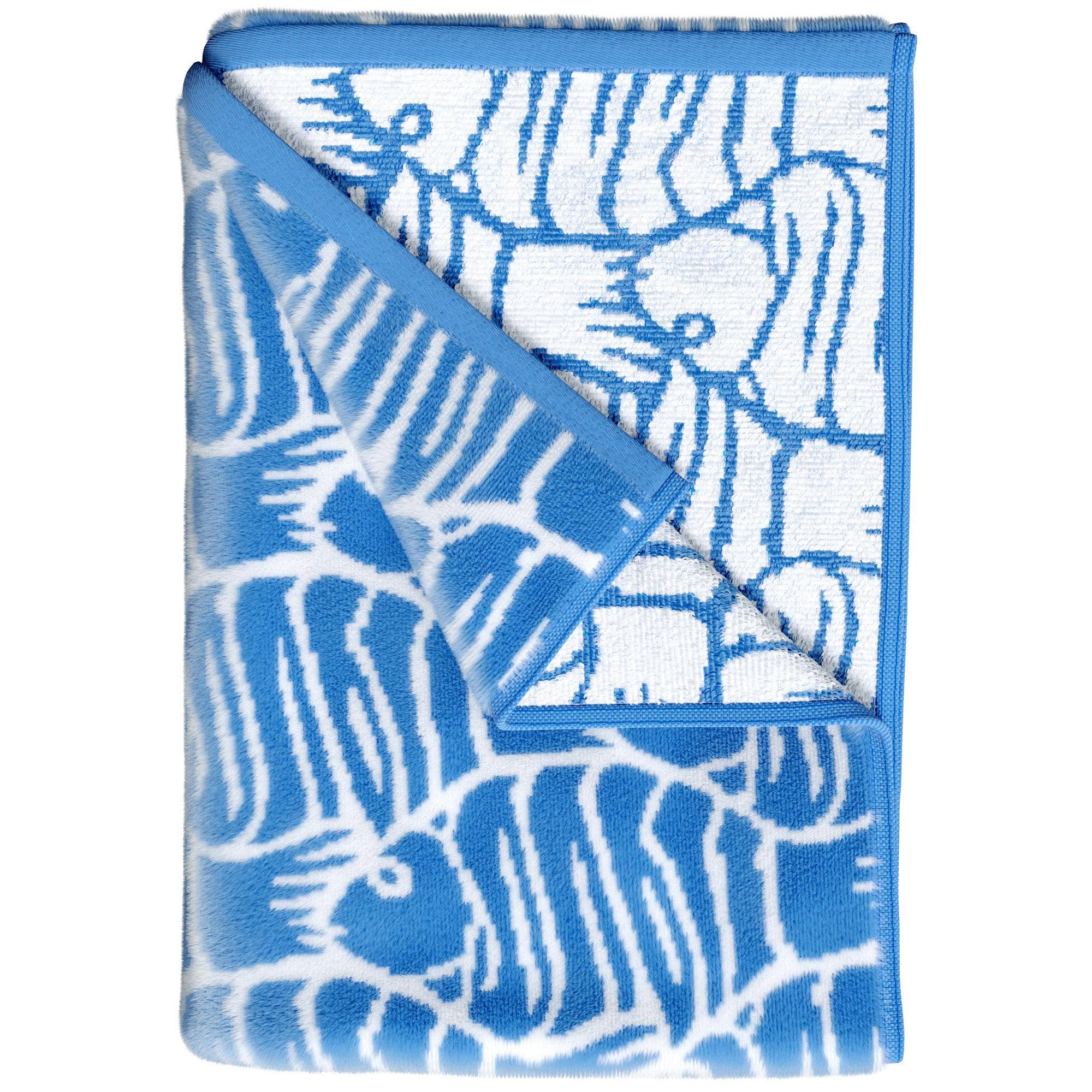 Oversized Retro Printed Beach Towel - St. Barts Collection - Image 25
