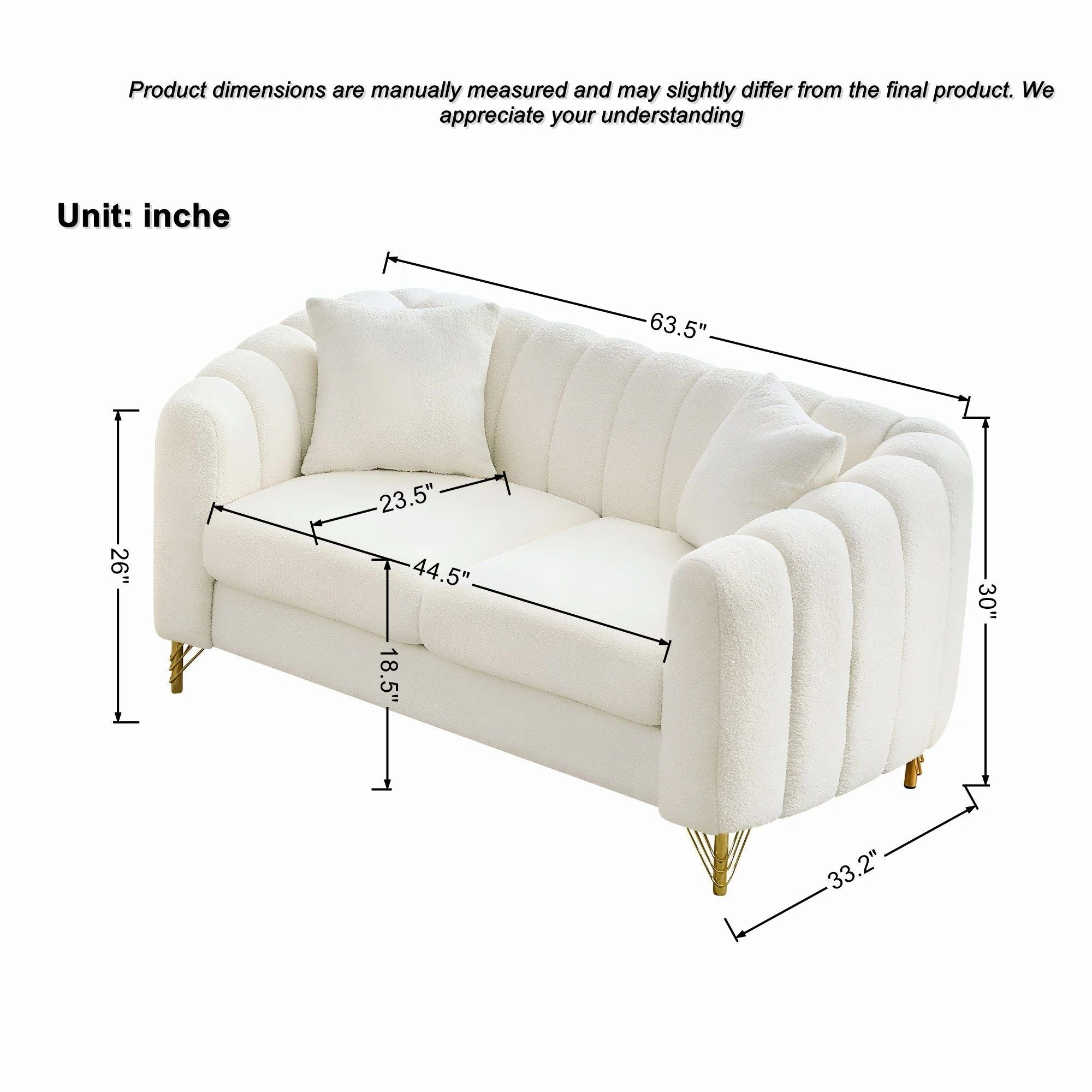 Oversized Sofa, Deep Tufted Couch - Image 18