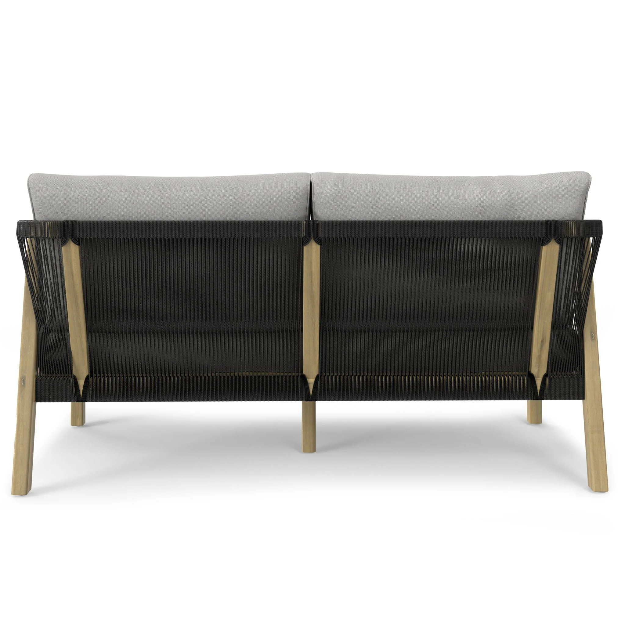 Palmetto - Outdoor Sofa - Stone Gray - Image 2