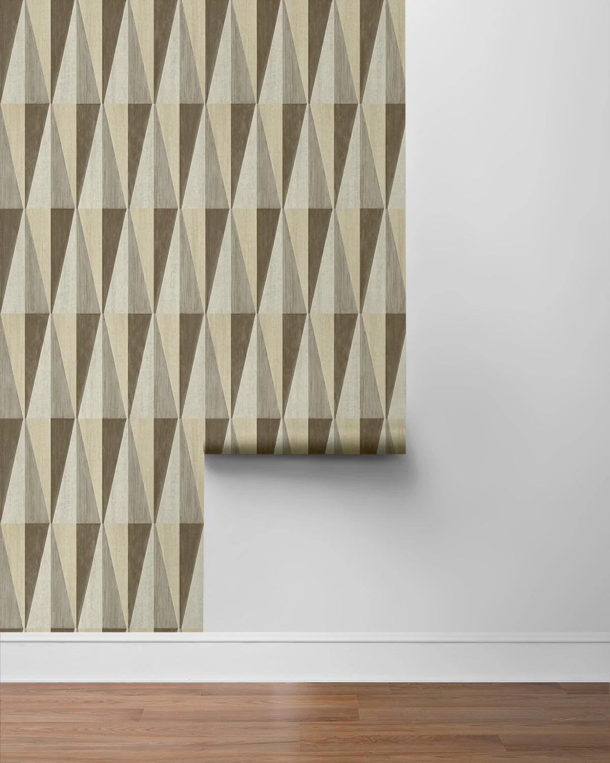 Pieced Diamonds Geometric Peel and Stick Removable Wallpaper - Image 19