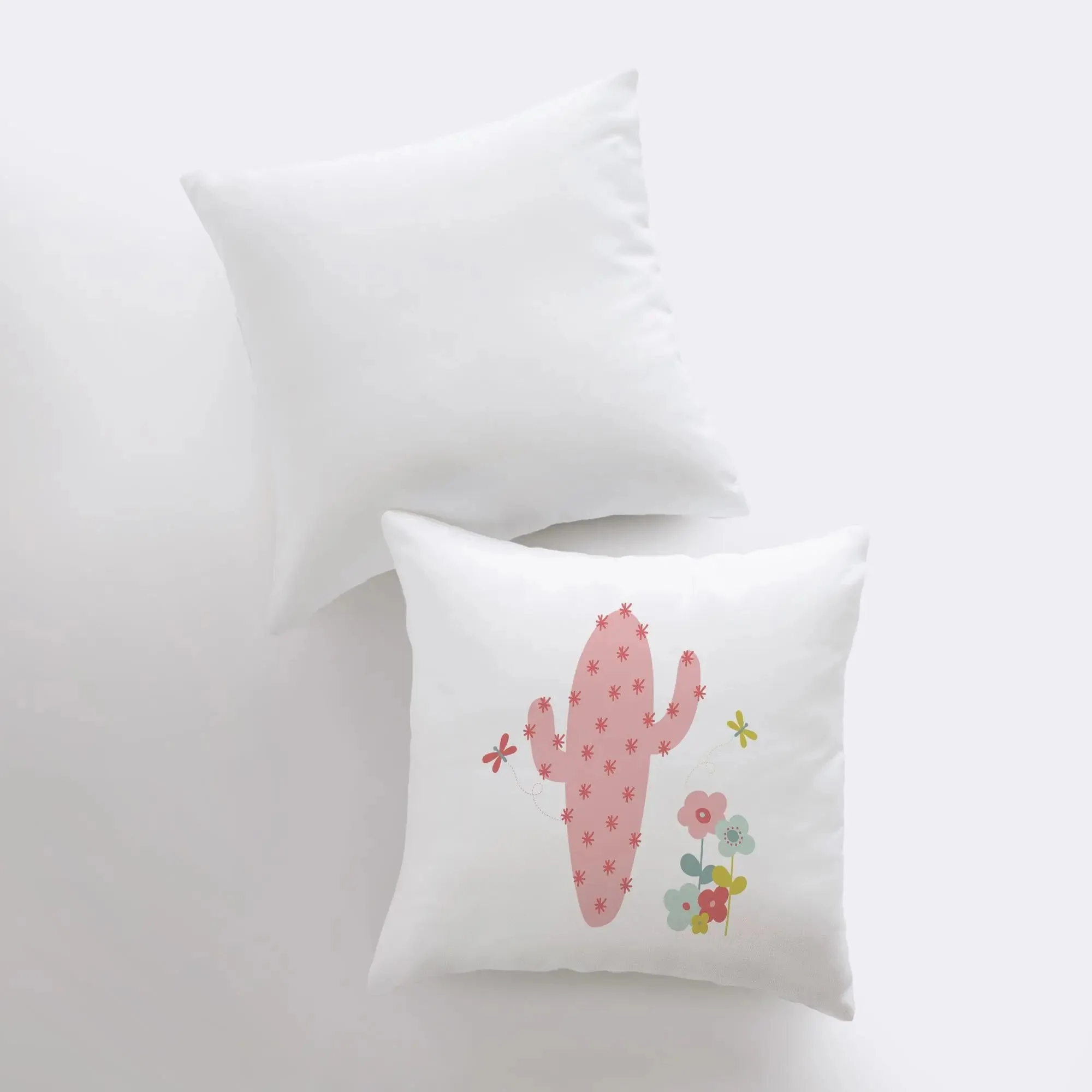 Pink Cactus, Pillow Cover - Image 4