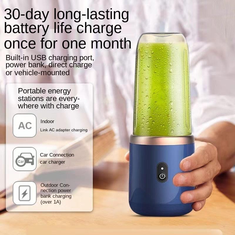 Portable Electric Juicer Blender 300ml - Image 2