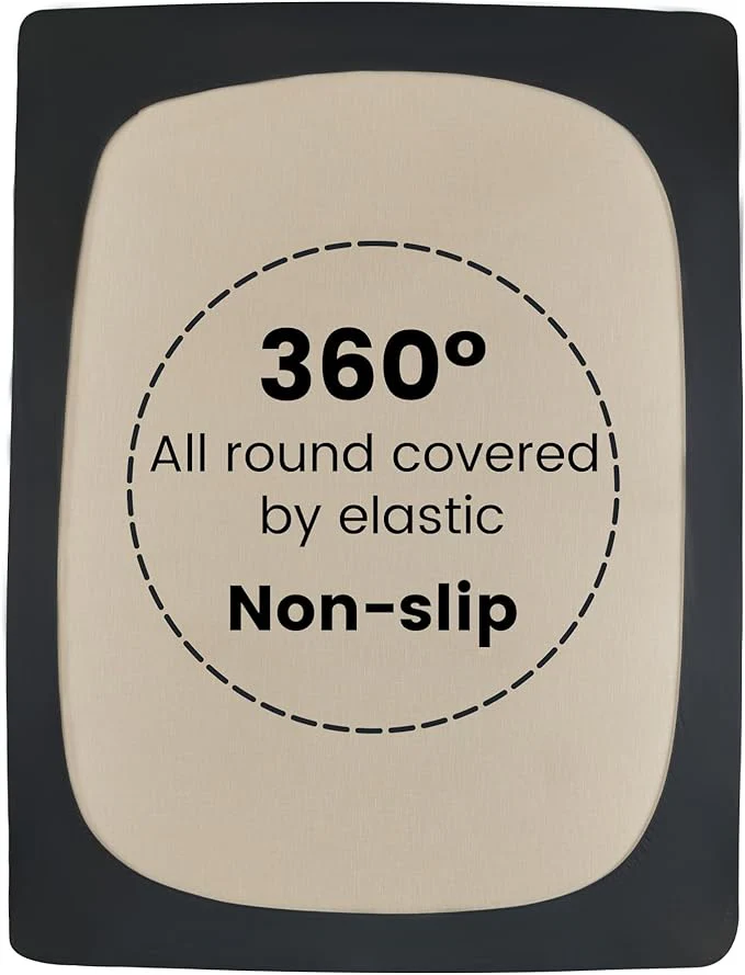 Premium Cooling Mattress Pad - Black - Image 4