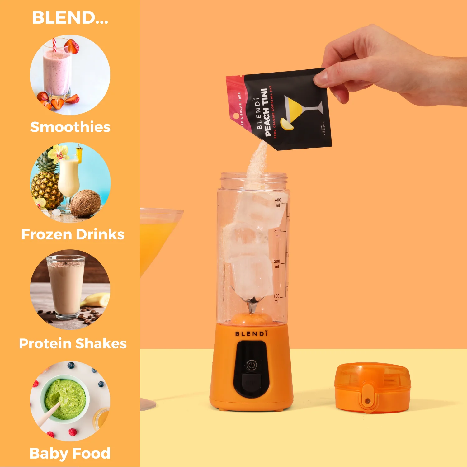 Pro+ Ice Crushing Portable Blender (17oz) - Image 47