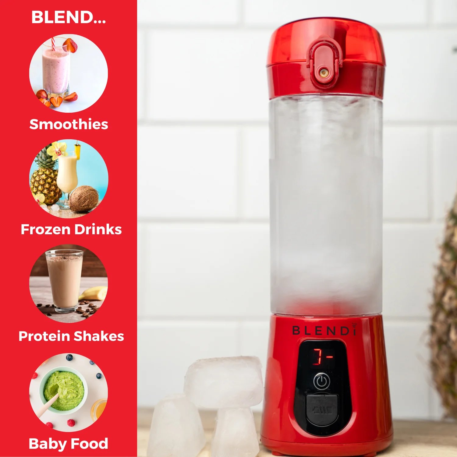Pro+ Ice Crushing Portable Blender (17oz) - Image 58