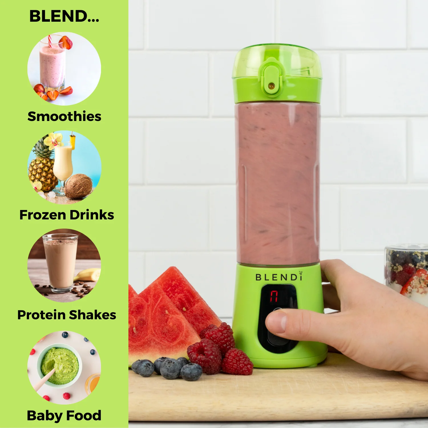 Pro+ Ice Crushing Portable Blender (17oz) - Image 62