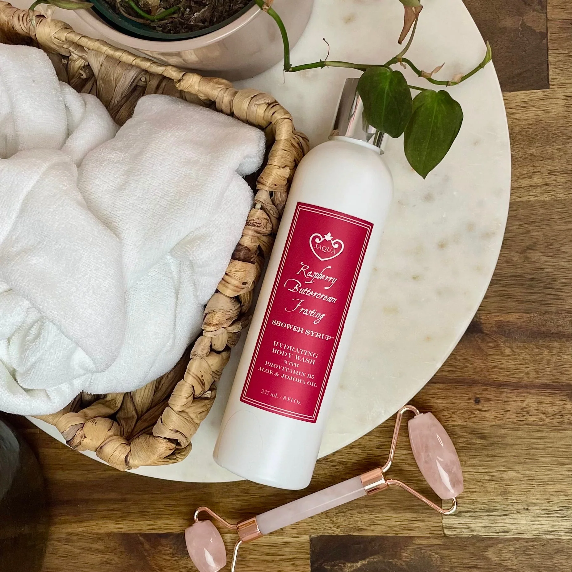 Raspberry Buttercream Frosting Shower Syrup Hydrating Body Wash - Image 2
