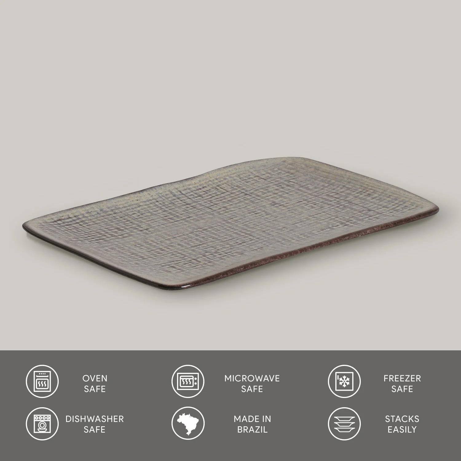 Rectangular Platter Juta Medium Set of 4 - Image 74