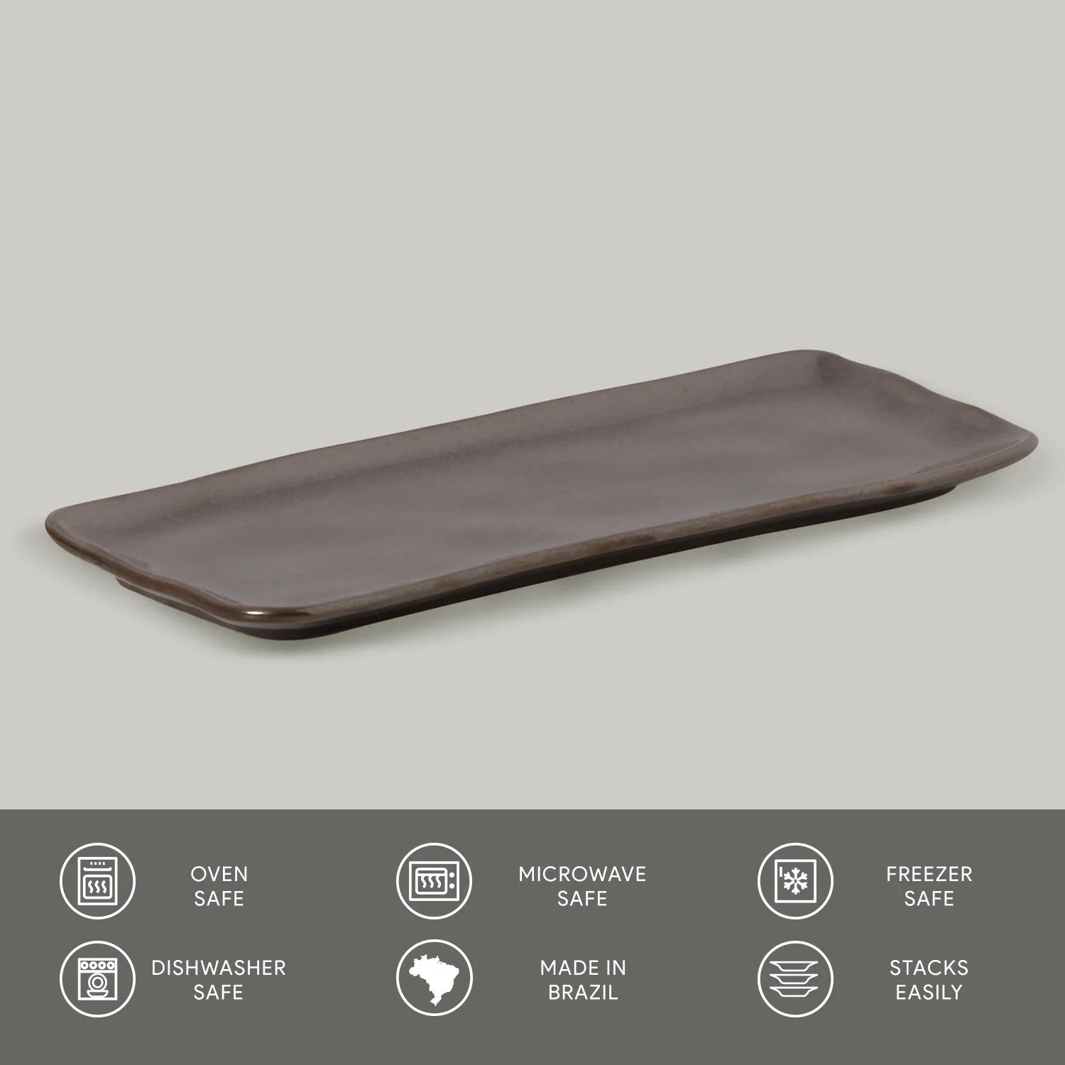 Rectangular Platter Medium Set of 4 - Image 11