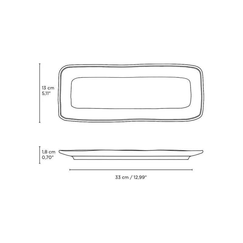 Rectangular Platter Medium Set of 4 - Image 52