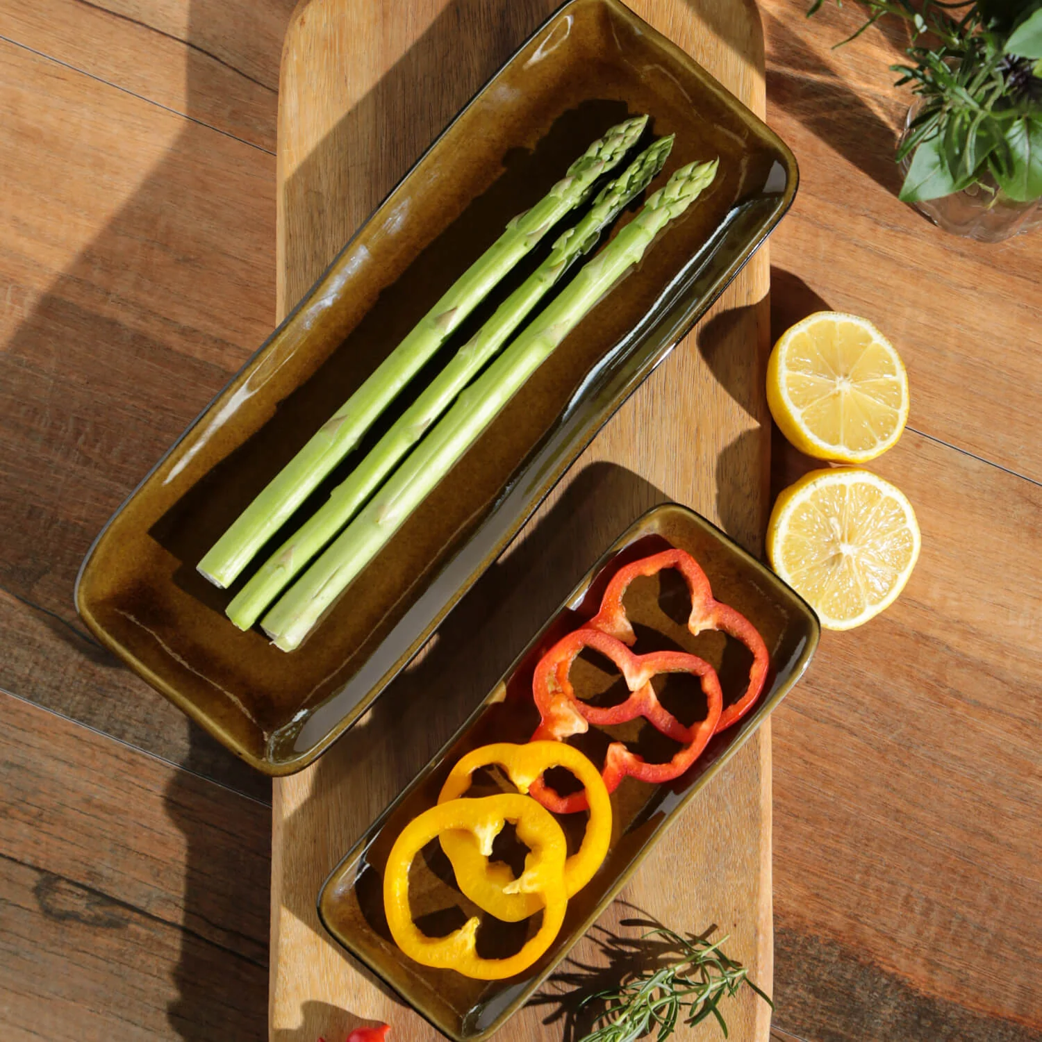 Rectangular Platter Medium Set of 4 - Image 56