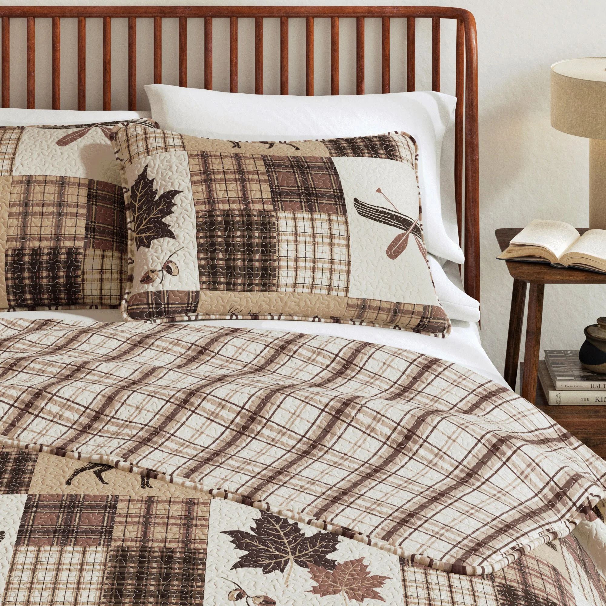 Redwood Lodge 3 Piece Quilt Set - Image 6