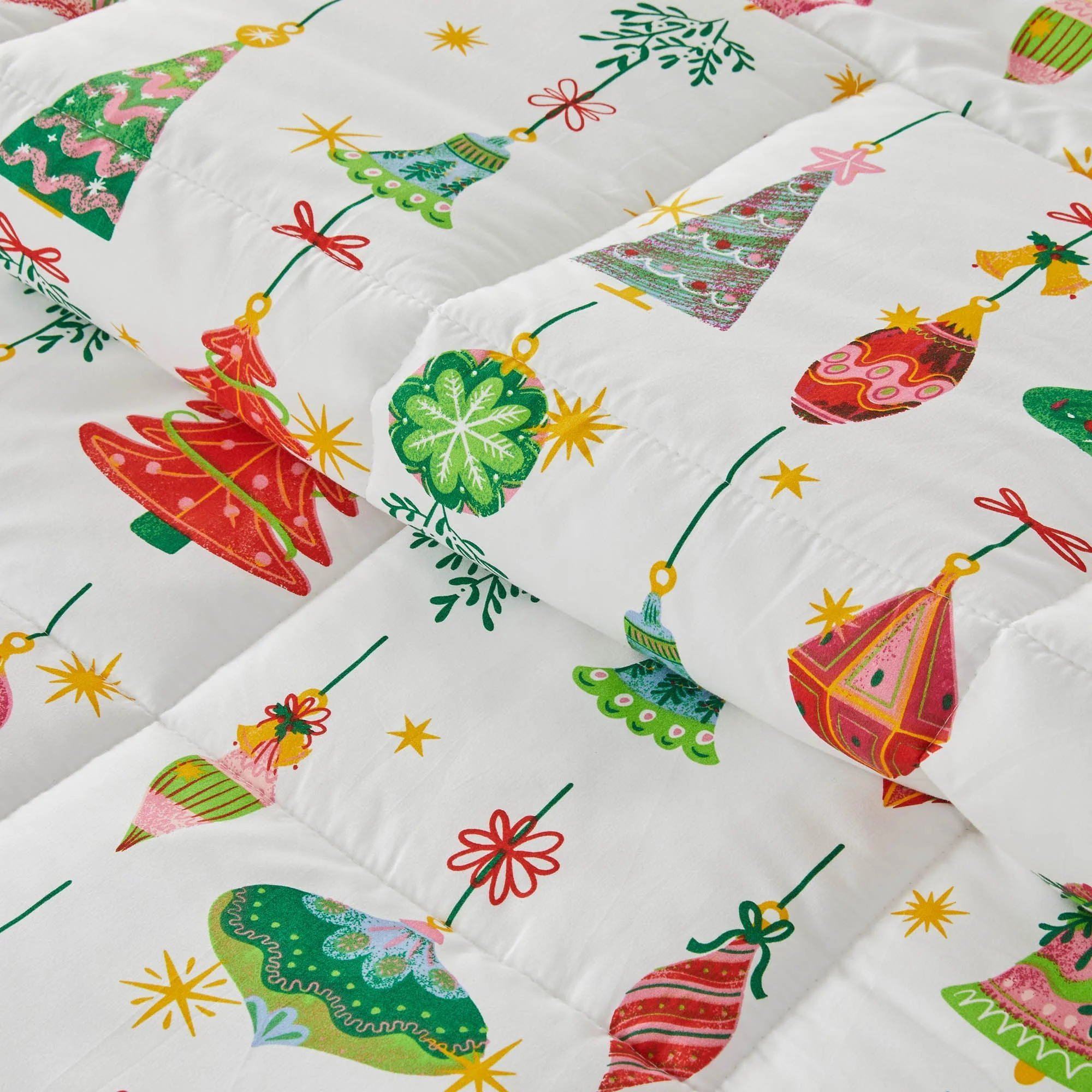 Reversible Christmas Comforter and Sham Set - Holiday / Lodge Odette Collection - Image 74