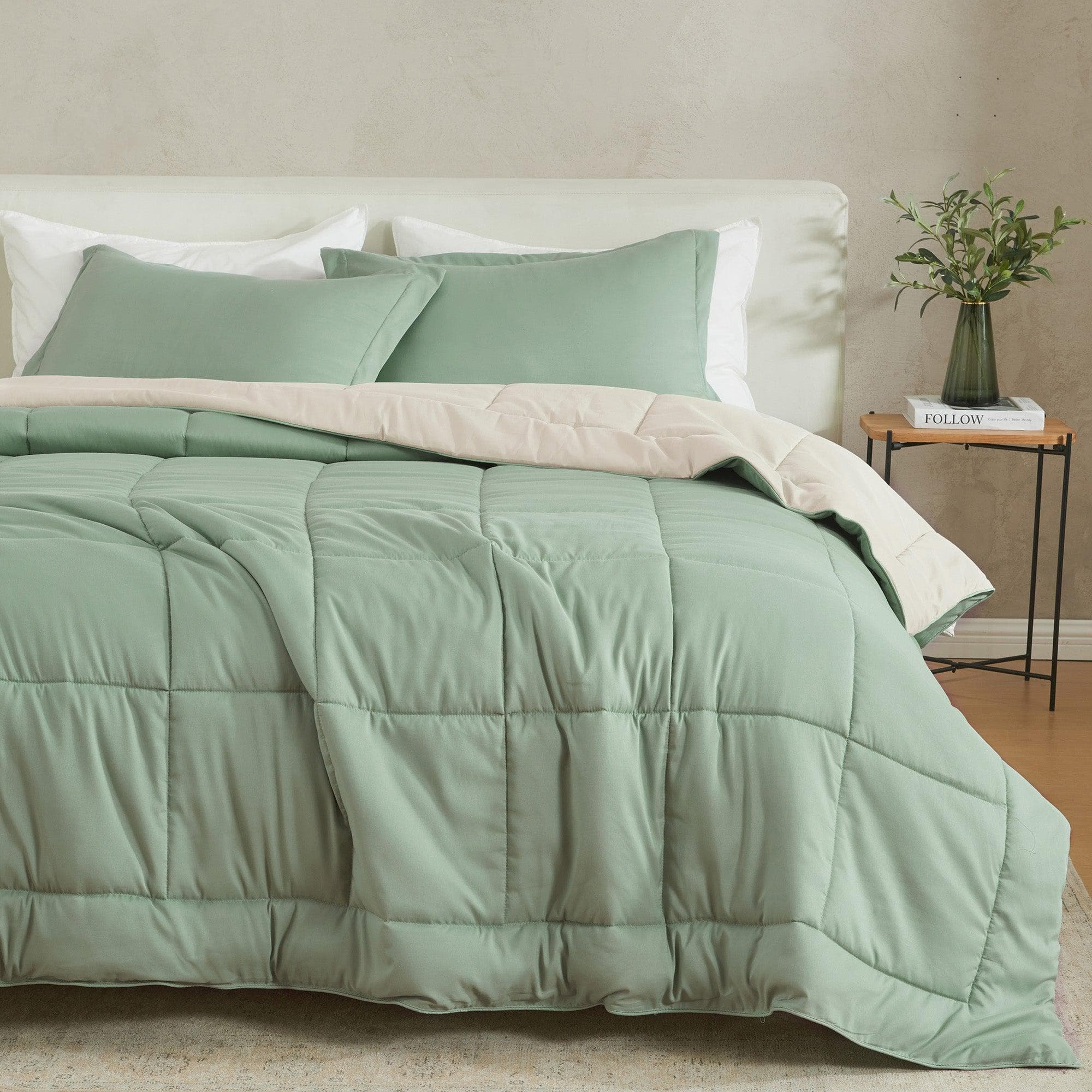 Reversible Comforter Set - Odette Collection - Image 43