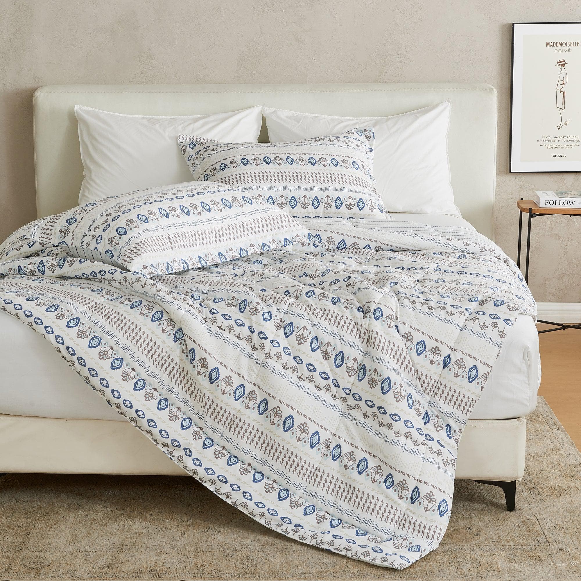Reversible Comforter Set - Odette Collection - Image 69