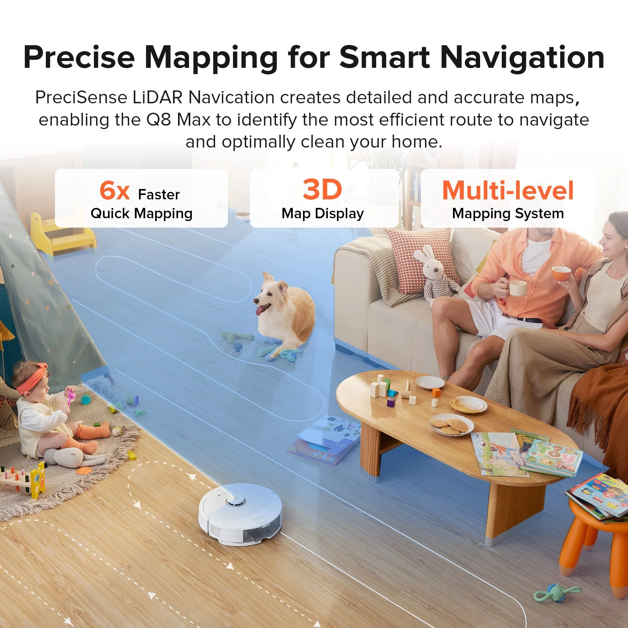 Roborock Q8 Max Robot Vacuum and Mop - Image 17
