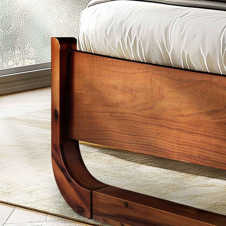 Rorns Sunset Platform Bed Frame With Headboard - Image 4