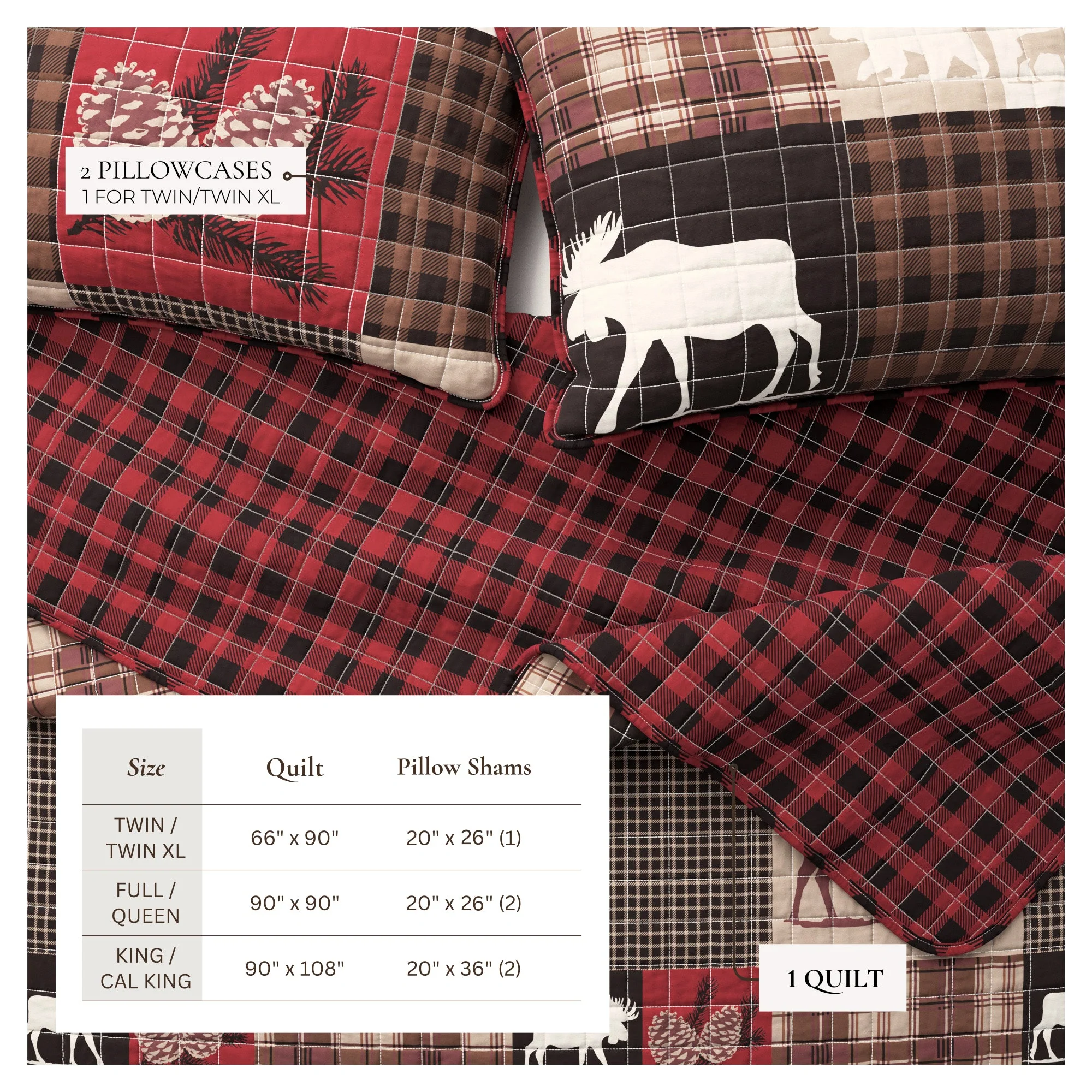Rustic Landscape Quilt Set - Matthew Collection - Image 11