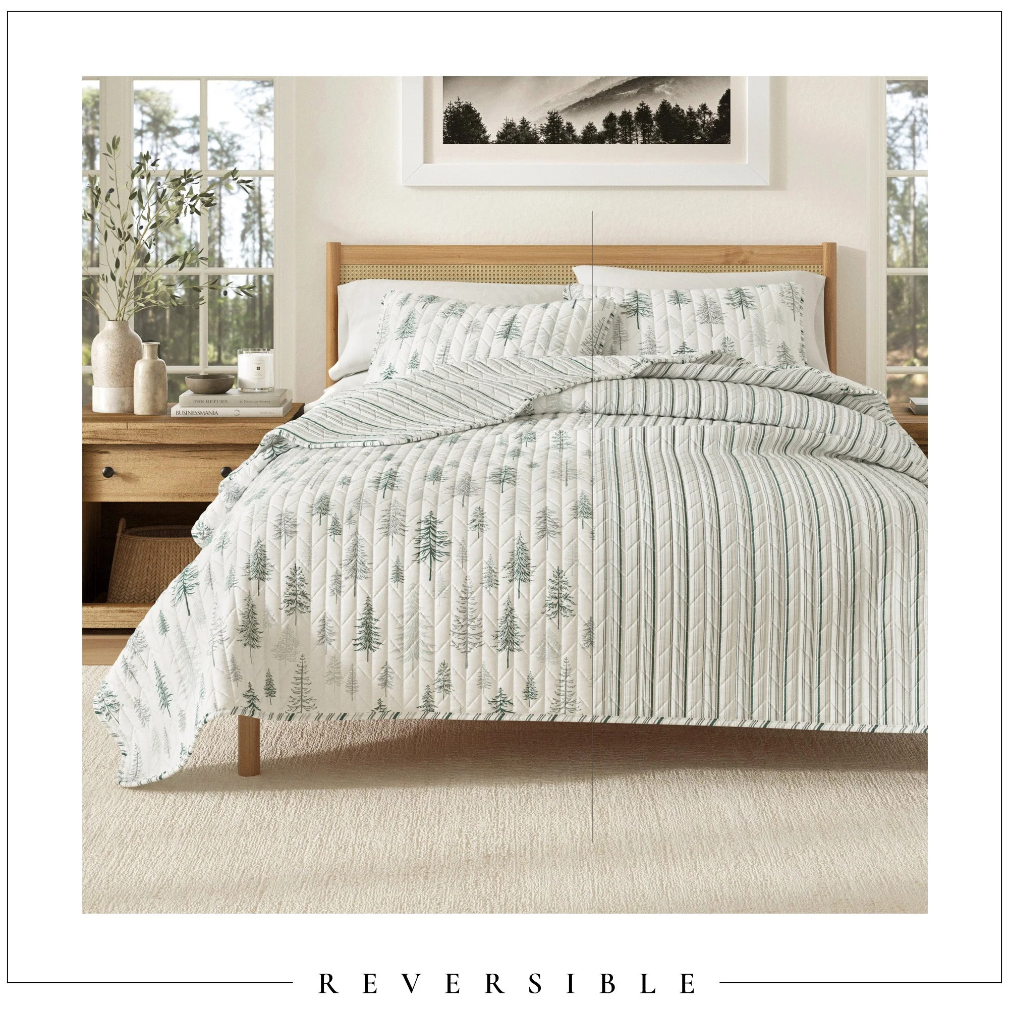 Rustic Landscape Quilt Set - Matthew Collection - Image 22