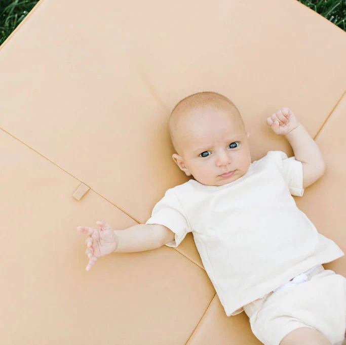Sand Vegan Leather Mat - Image 4