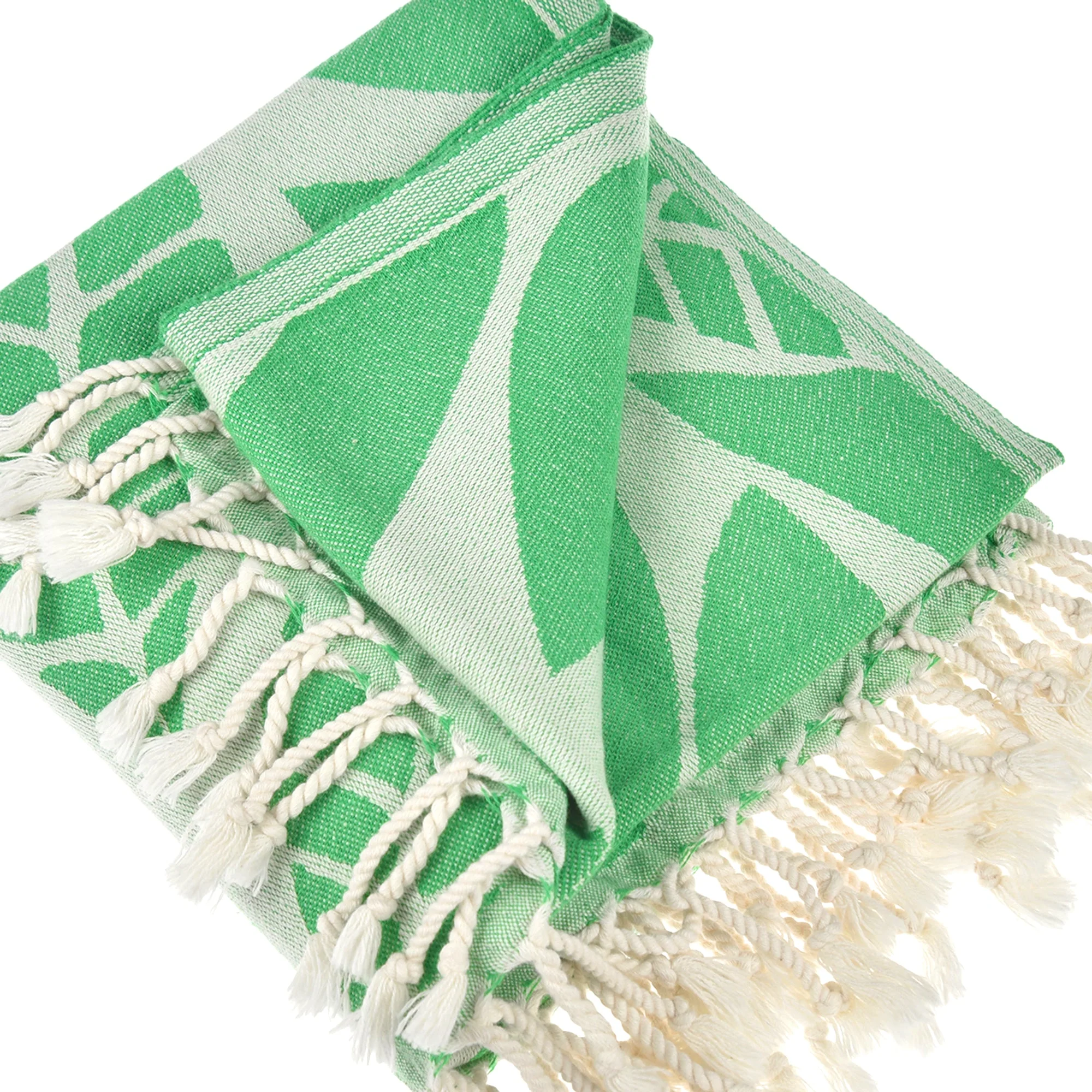 Seaweed Pure Cotton Throw Beach Towel by La'Hammam - Image 3