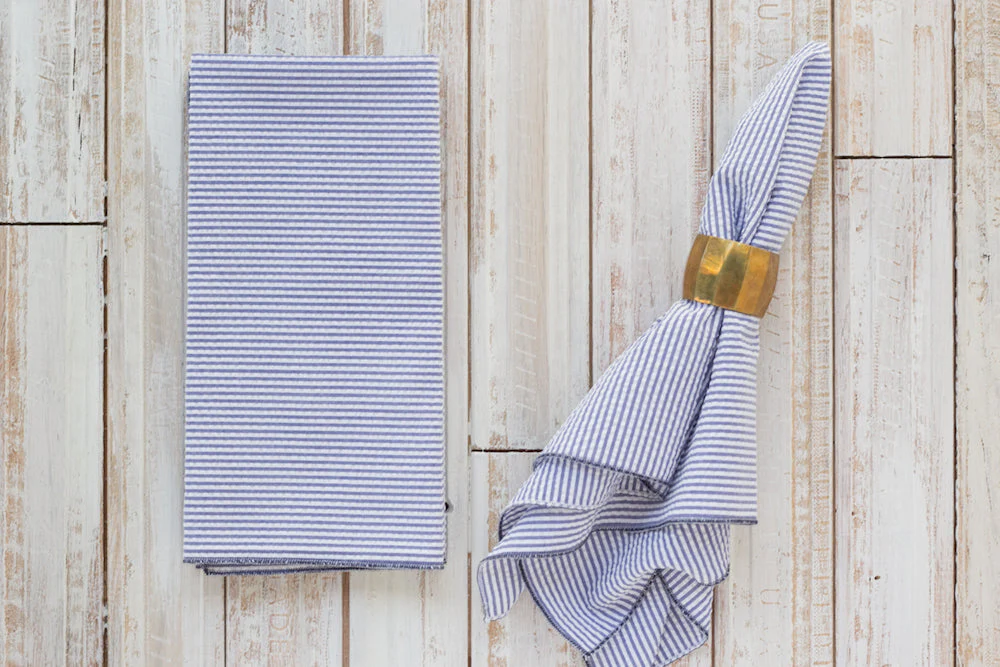 Seersucker Everyday Napkins, Set of 4 - Image 5