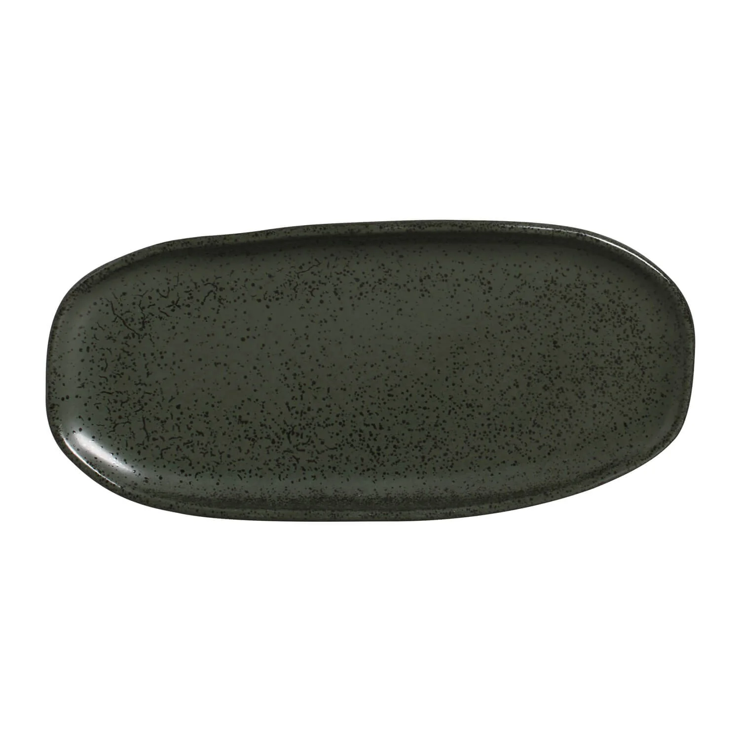Shallow Organic Oval Platter Small Set of 4 - Image 35