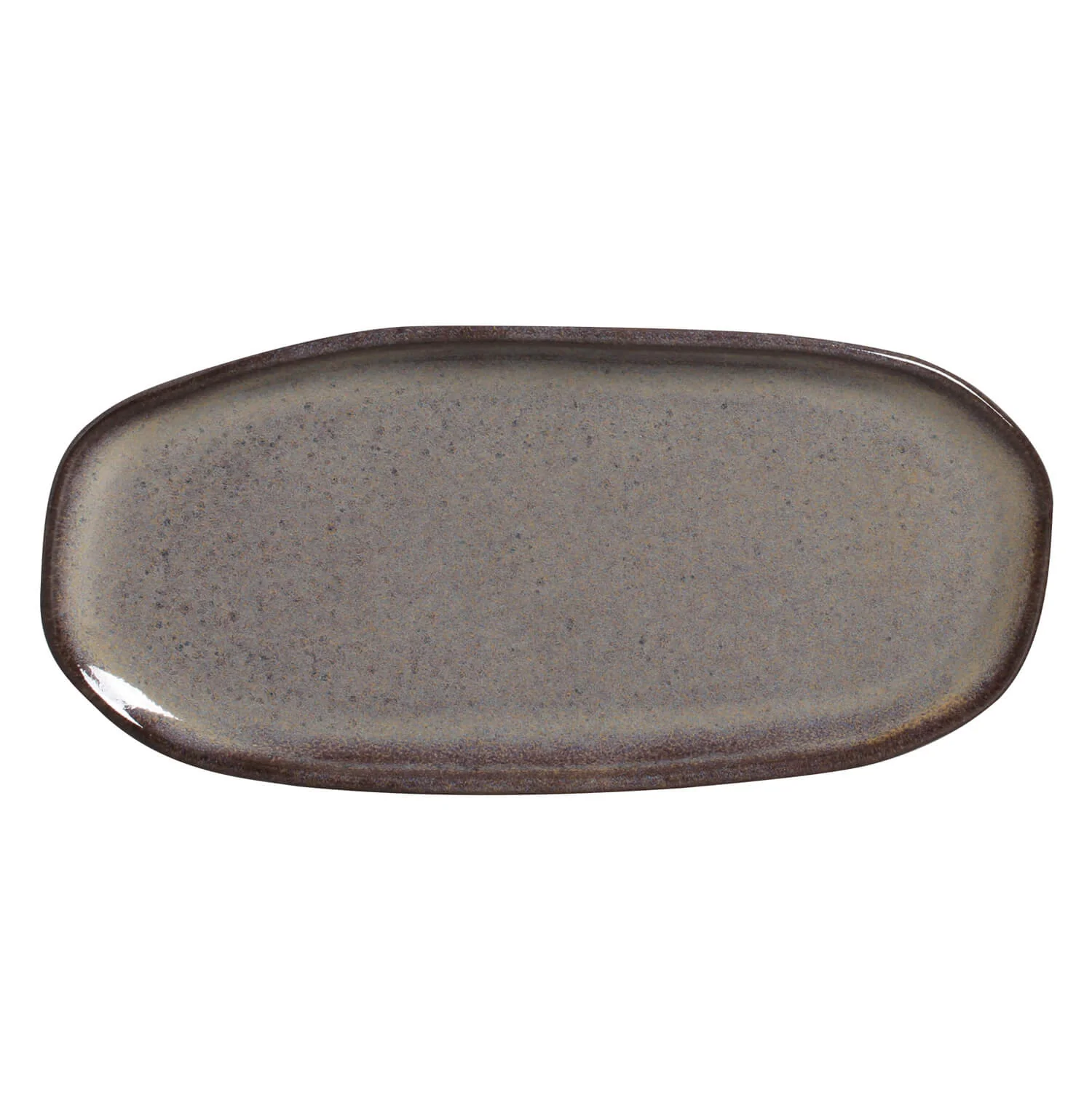 Shallow Organic Oval Platter Small Set of 4 - Image 80