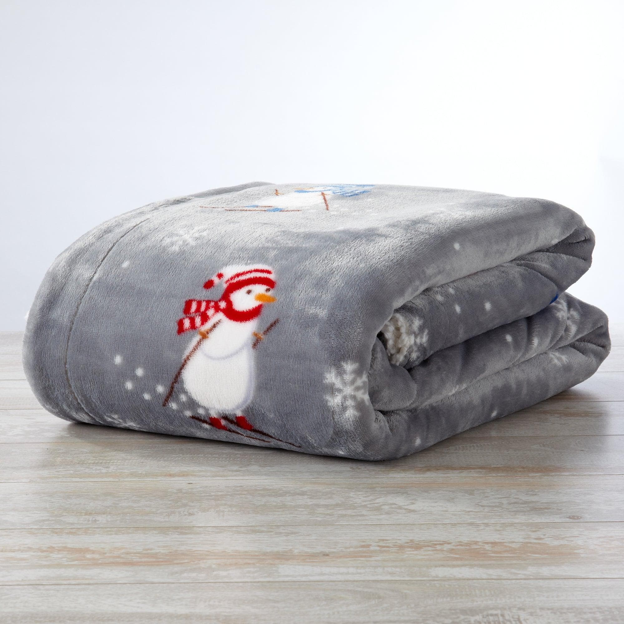 Sherpa Throw Blanket - Eve Collection - Image 2