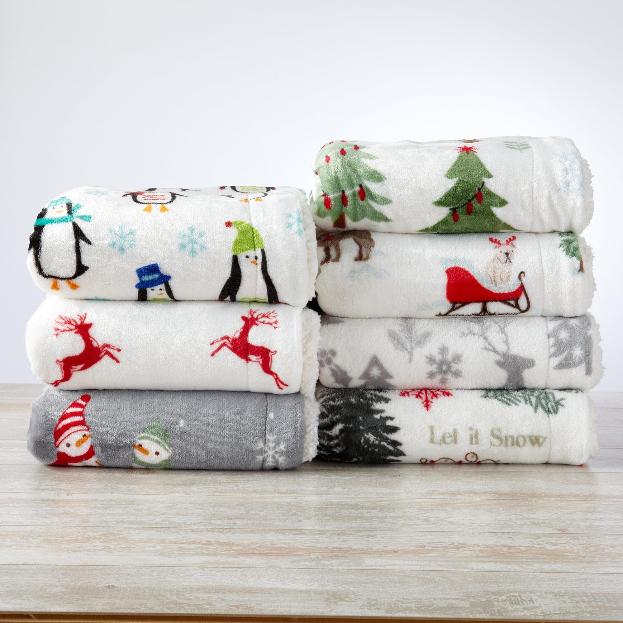 Sherpa Throw Blanket - Eve Collection - Image 39